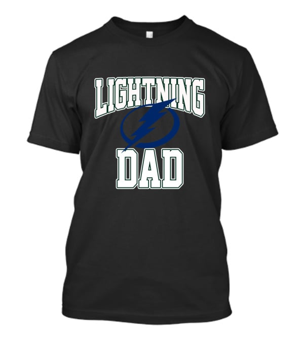 Lightning Dad Tampa Bay Lightning Supporter T-Shirt