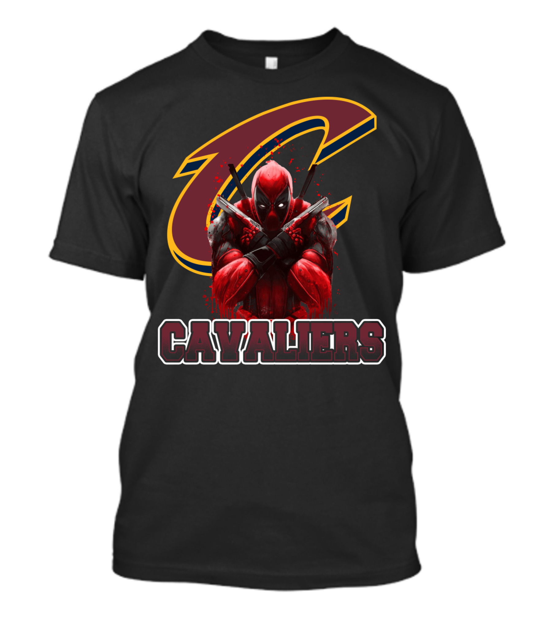 Cleveland Cavaliers Deadpool Crossover Fans T-Shirt