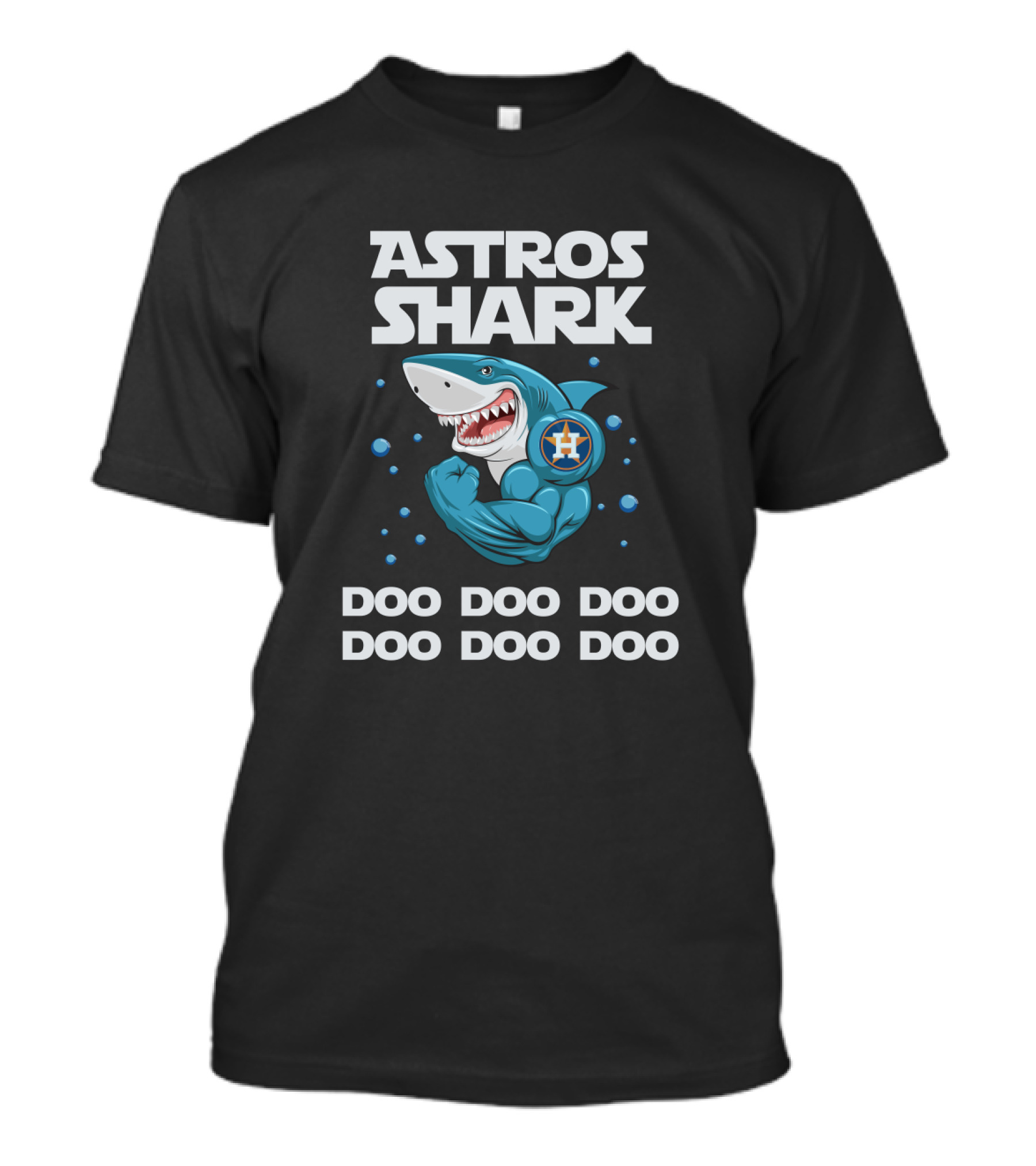 Astros Shark Doo Doo Doo Doo Doo Doo T-Shirt