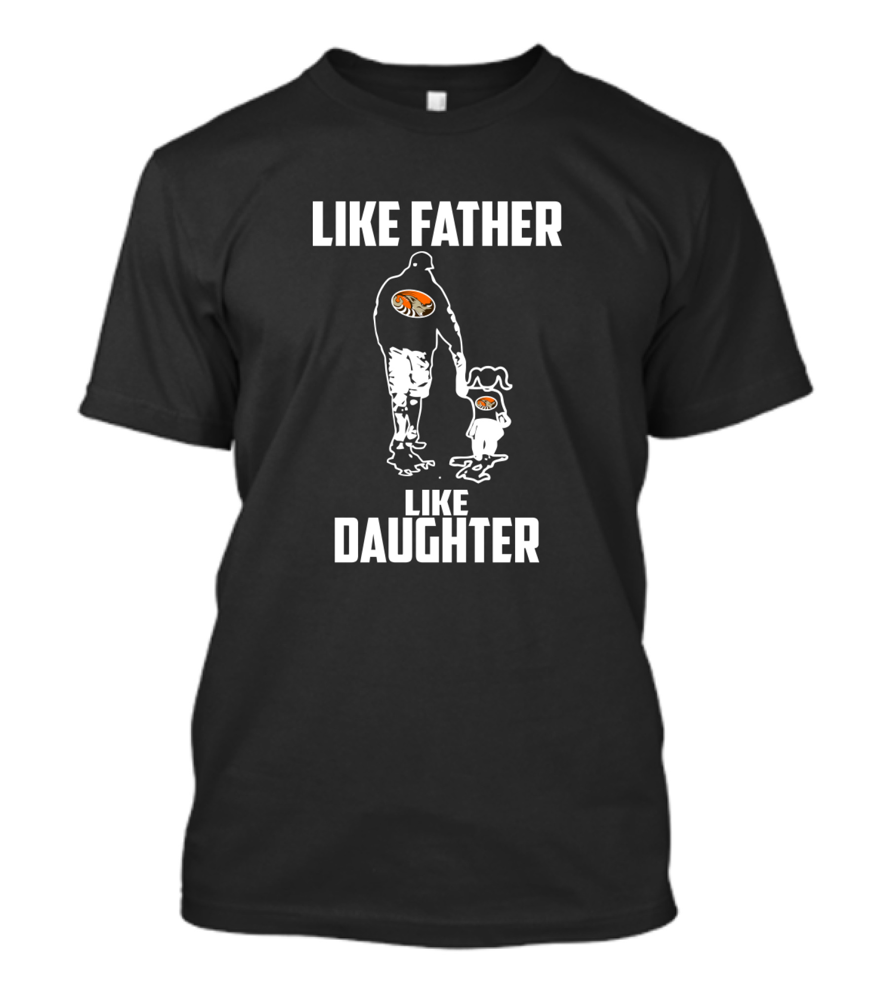 Like Father Like Daughter Cleveland Browns Fan Connection T-Shirt