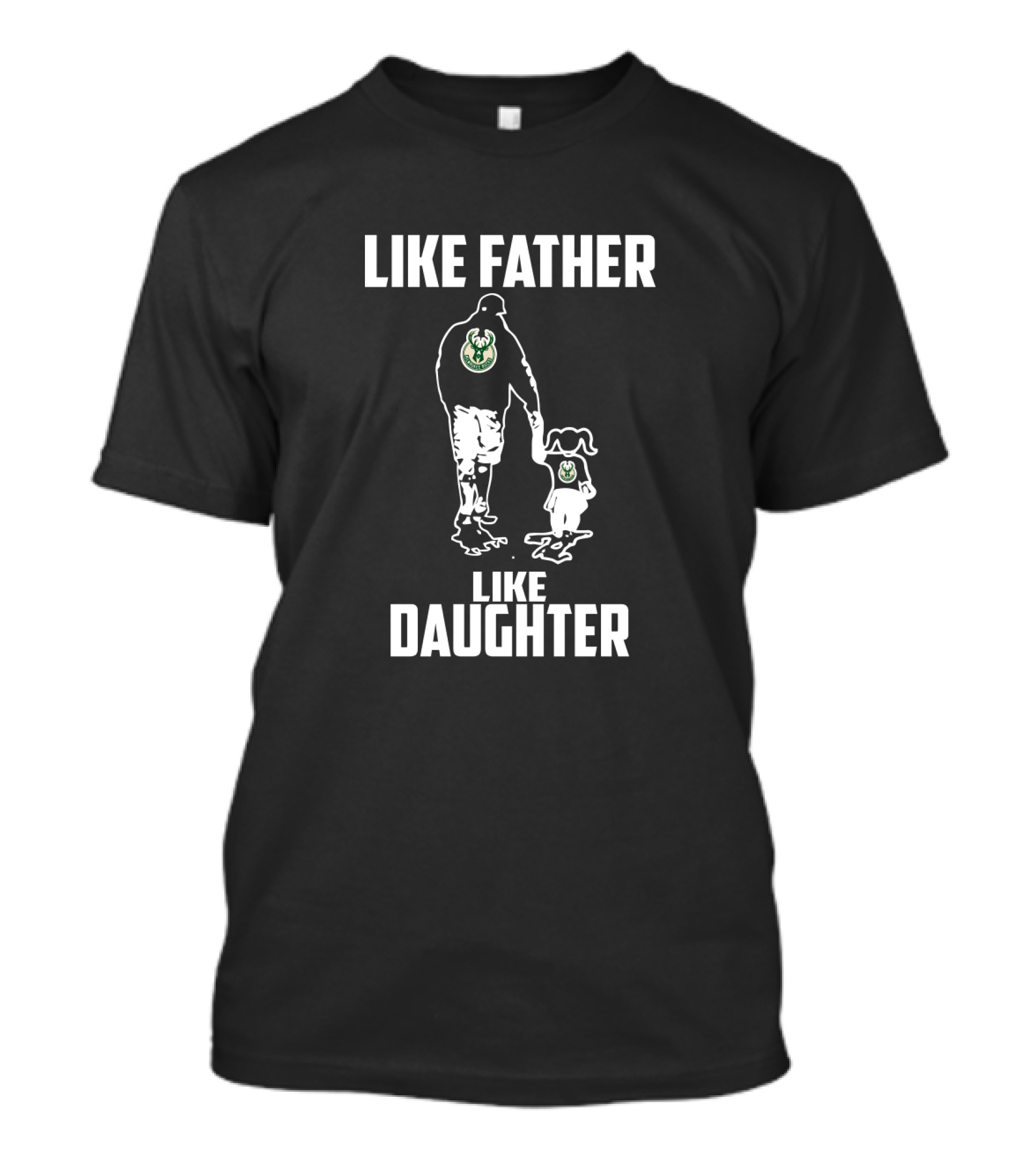 Milwaukee Bucks Like Father Like Daughter Bond T-Shirt