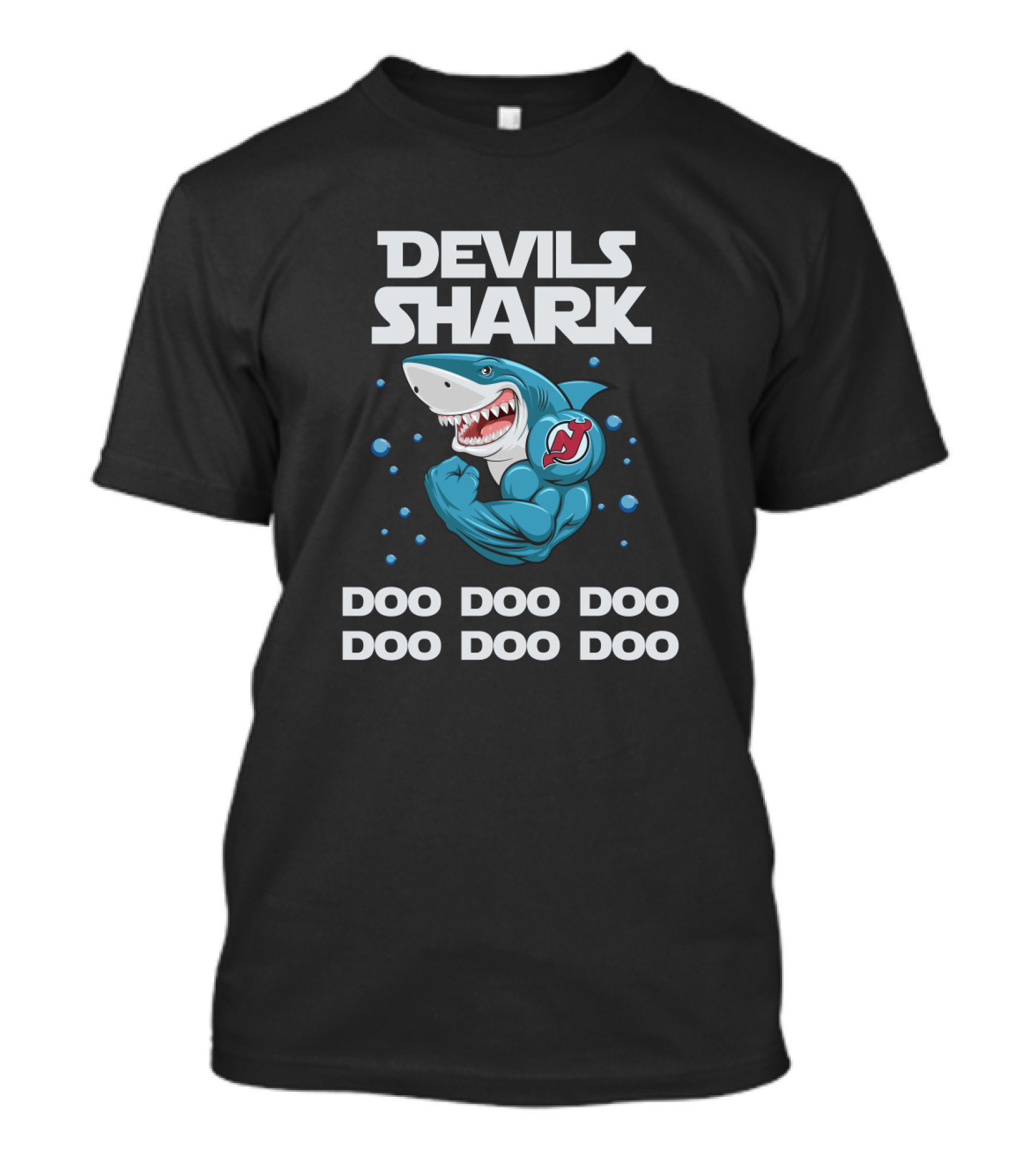 Devils Shark Doo Doo Doo New Jersey Nhl T-Shirt