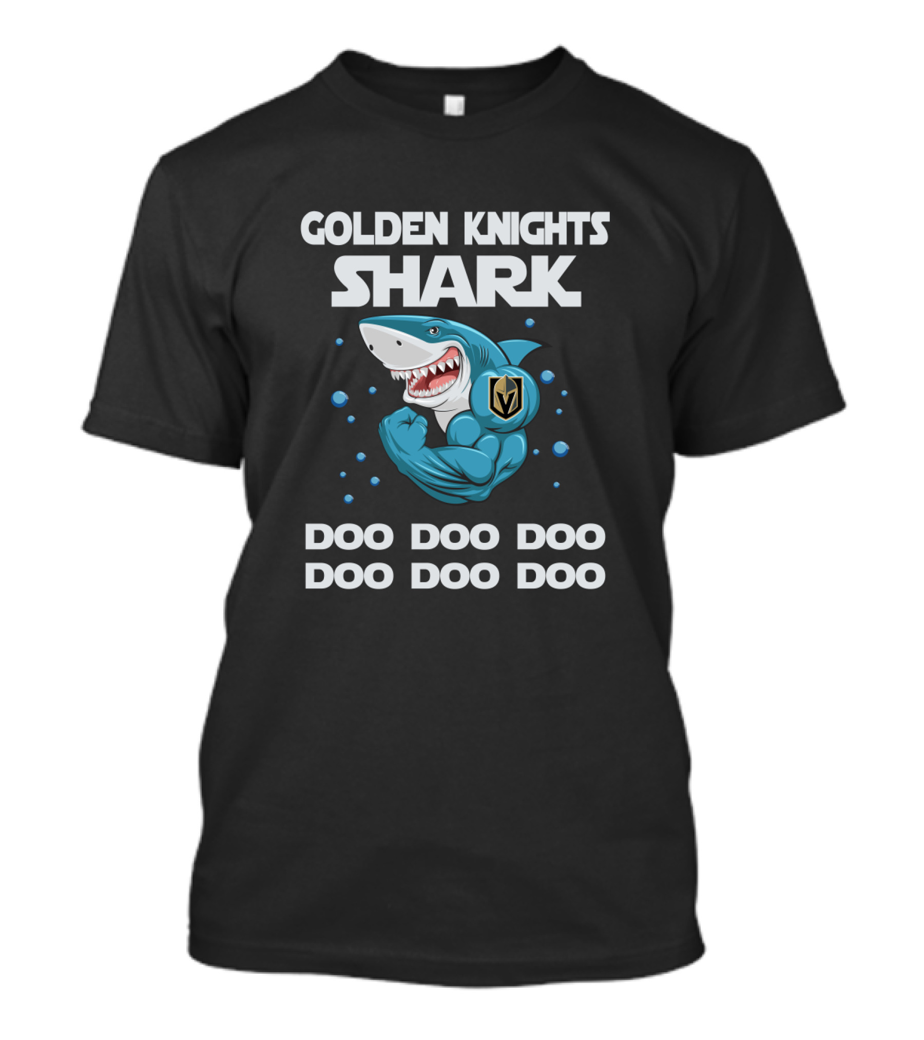 Golden Knights Shark Doo Doo Doo Vegas NHL T-Shirt