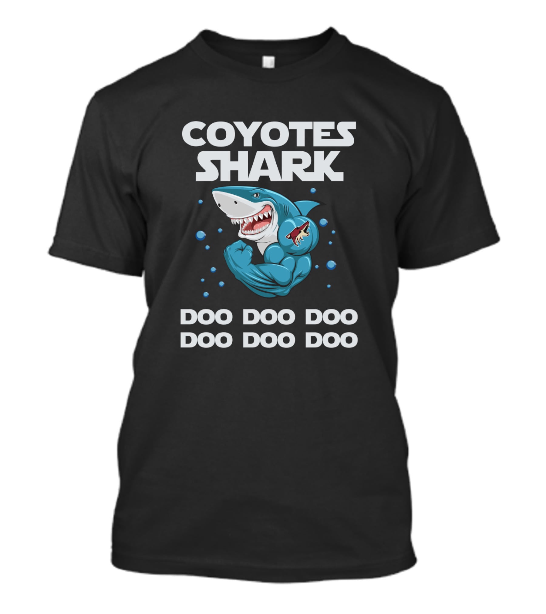 Coyotes Shark Doo Doo Doo Doo Doo Doo Nhl T-Shirt