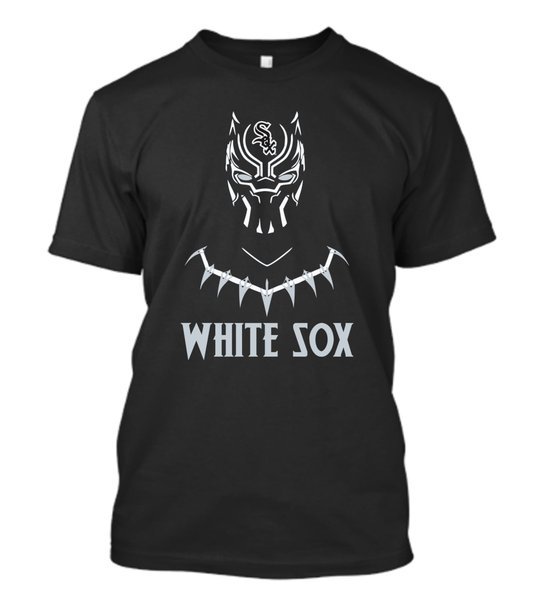 Black Panther White Sox Fusion T-Shirt
