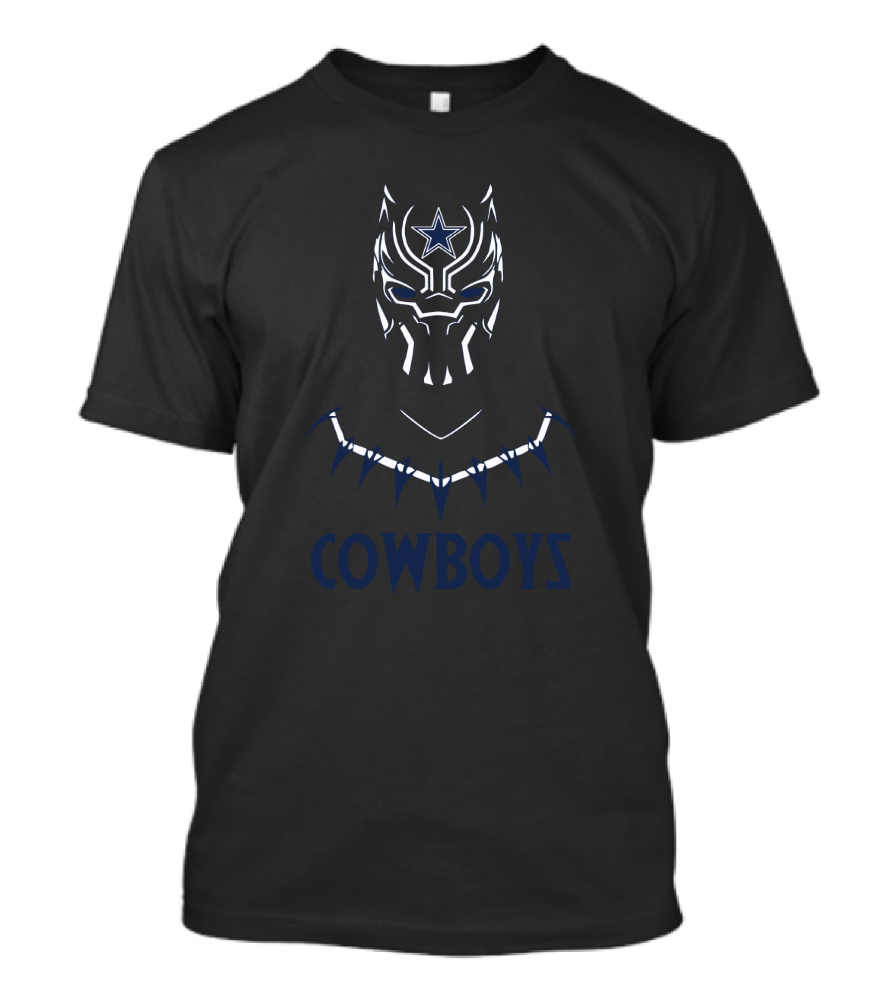 Black Panther Cowboys Fan T-Shirt