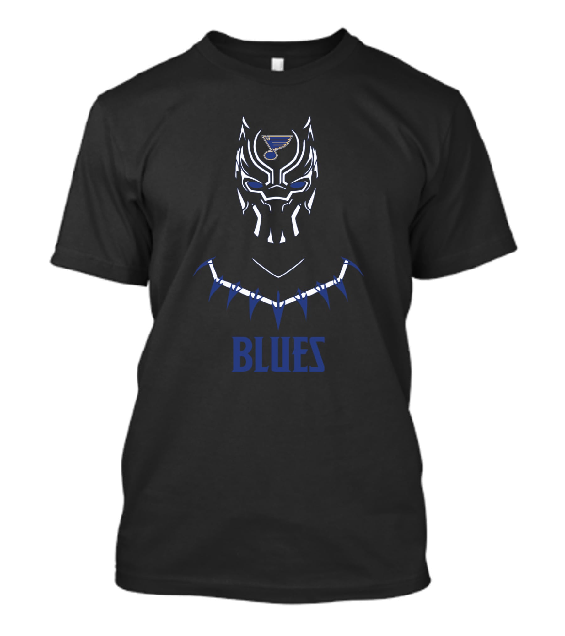 Black Panther St. Louis Blues Fans T-Shirt