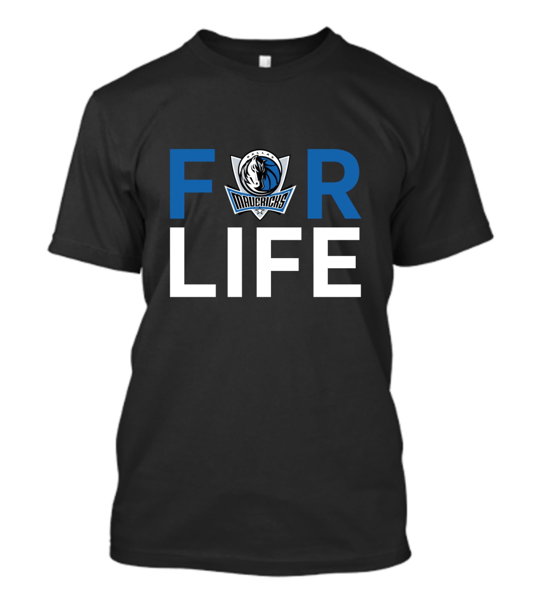 For Life Dallas Mavericks Fans T-Shirt