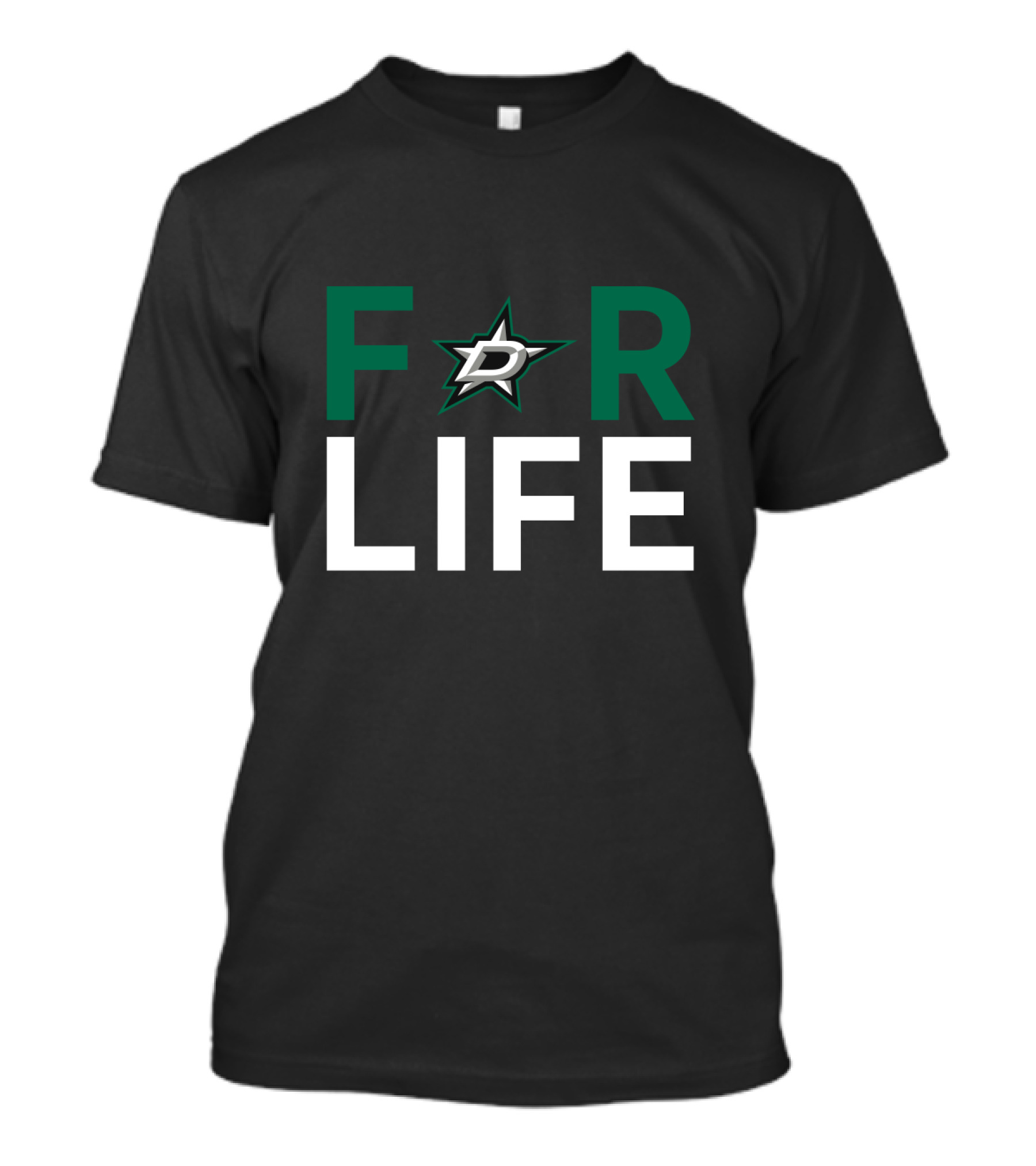 For Life Dallas Stars Fans Enthusiasts T-Shirt