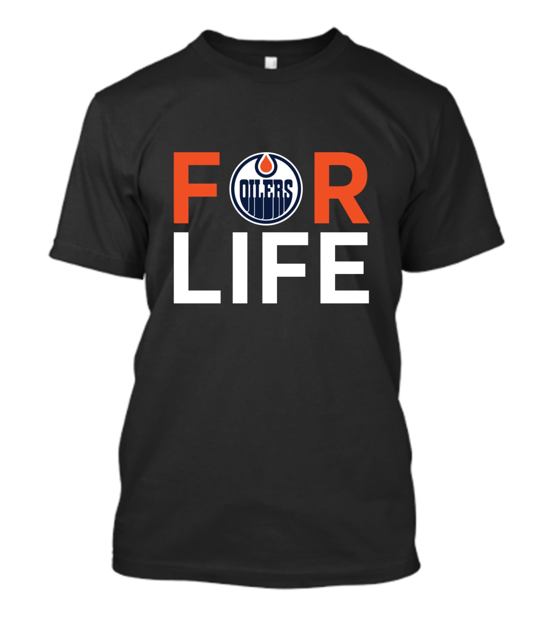 Edmonton Oilers For Life Fan Loyalty T-Shirt