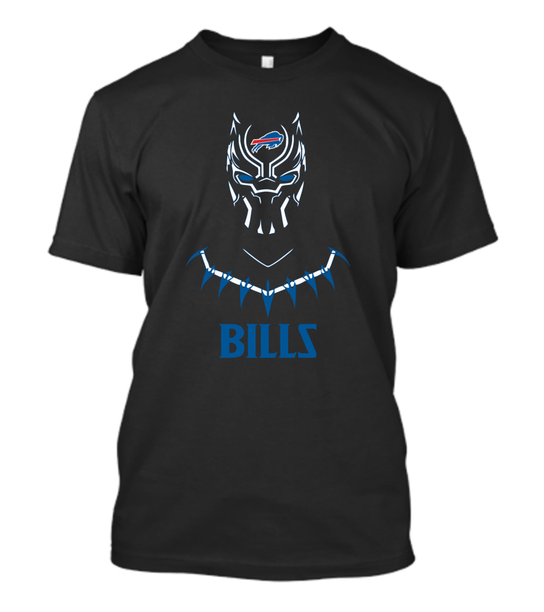 Black Panther Buffalo Bills Fans T-Shirt