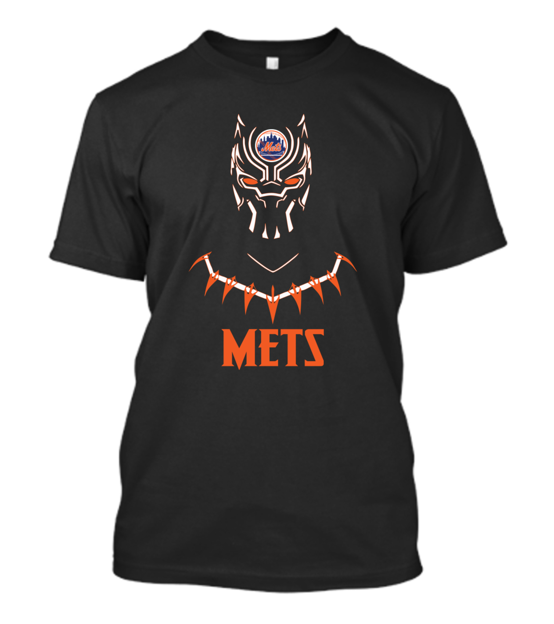 Mets Black Panther Fan Design Featuring New York Mets T-Shirt