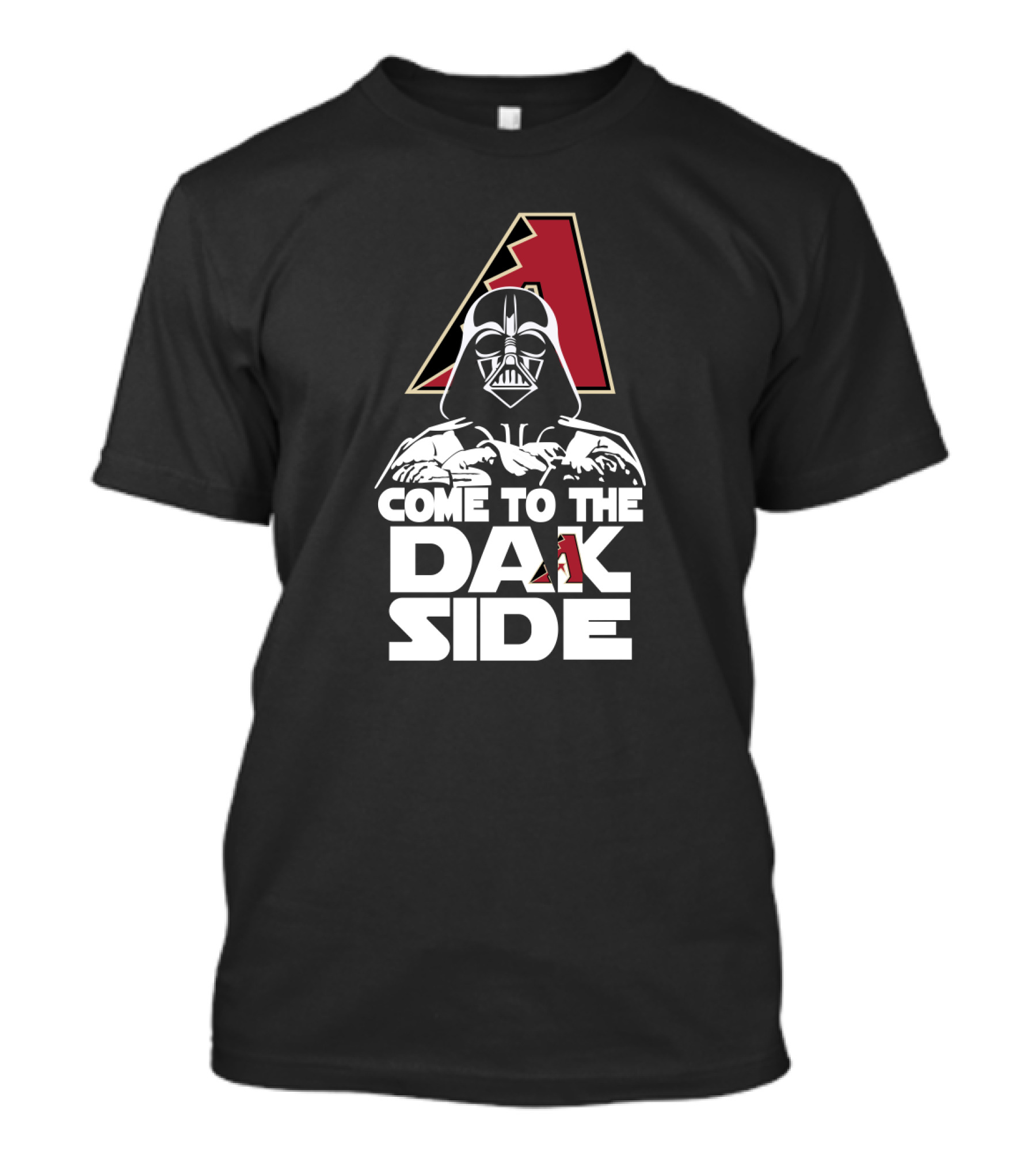 Come To The Dark Side Darth Vader Arizona Diamondbacks Fans T-Shirt