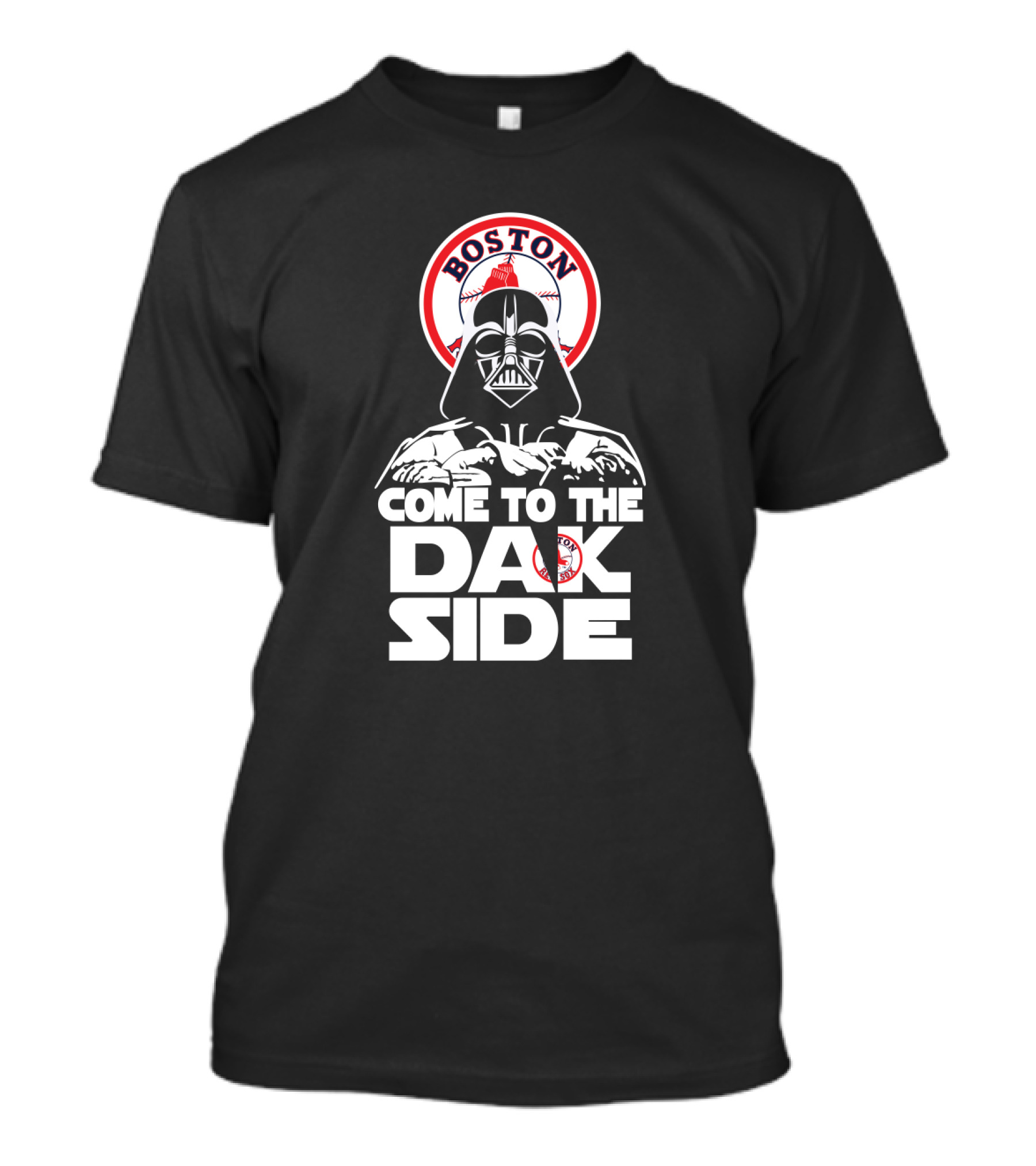 Boston Red Sox Darth Vader Come To The Dark Side T-Shirt