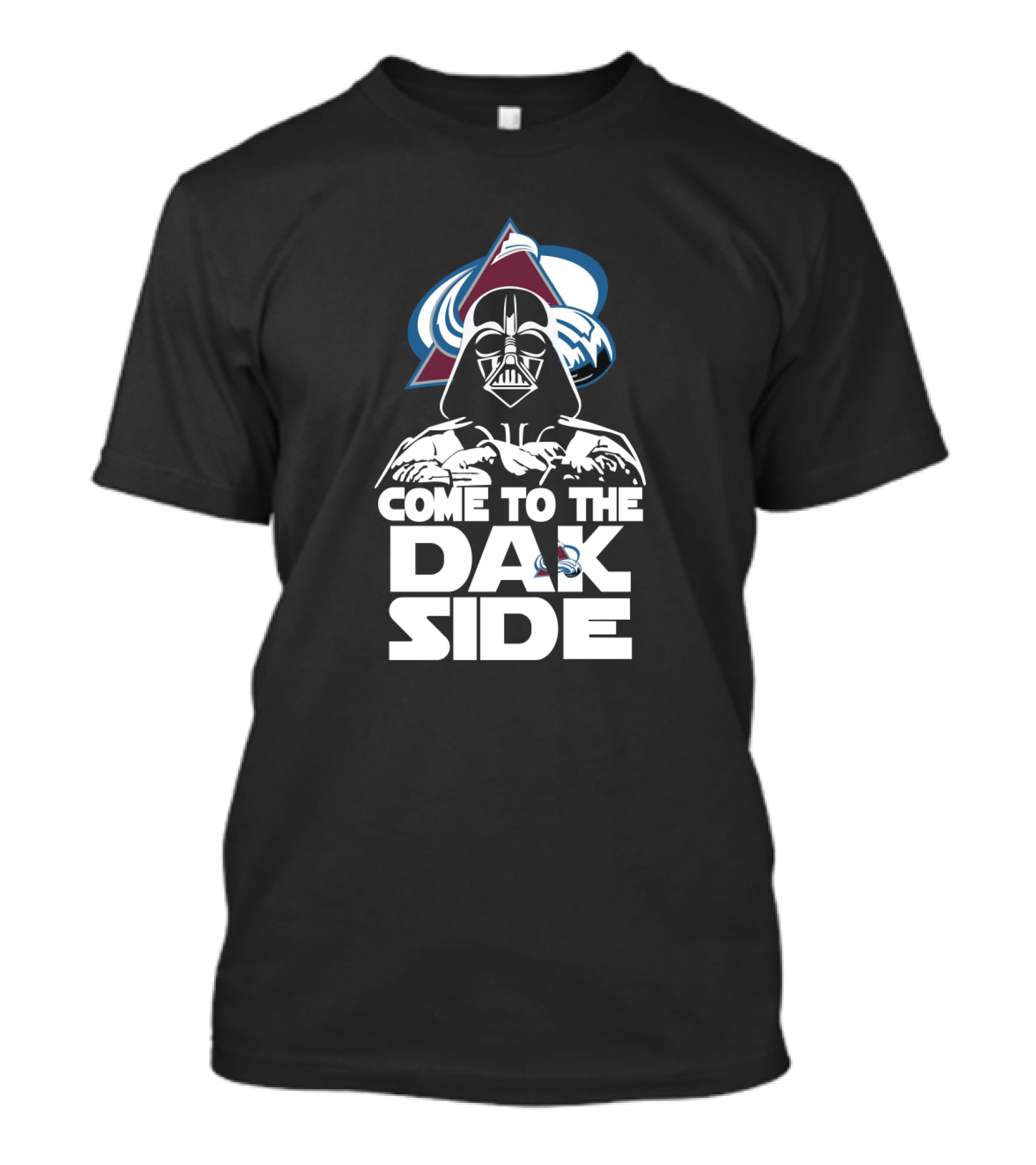 Come To The Dark Side Darth Vader Colorado Avalanche Fans T-Shirt