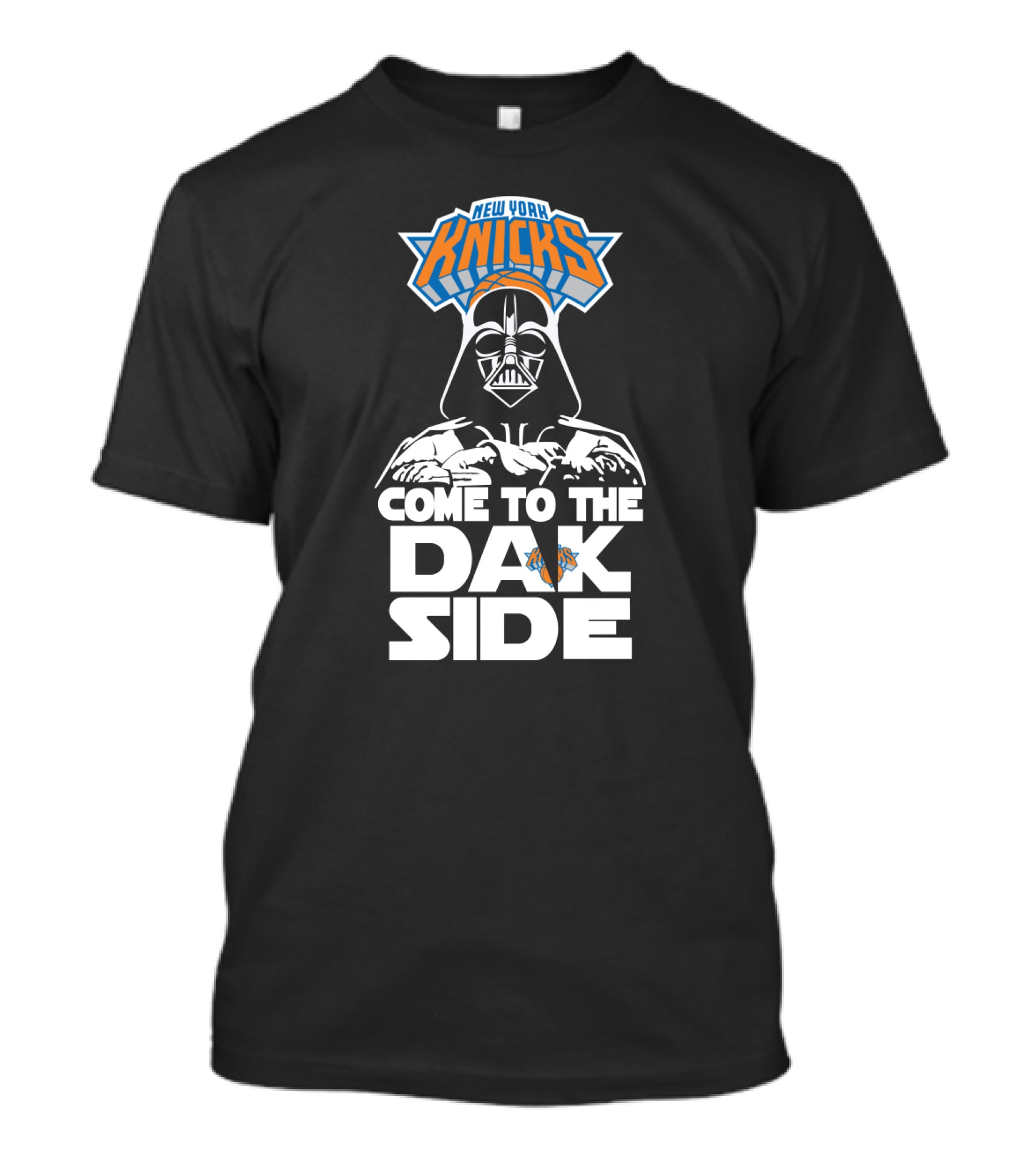 New York Knicks Come To The Dark Side Darth Vader T-Shirt