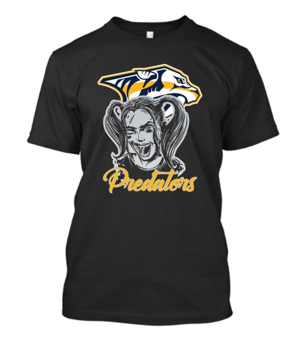 Harley Quinn Nashville Predators Fans Predators T-Shirt