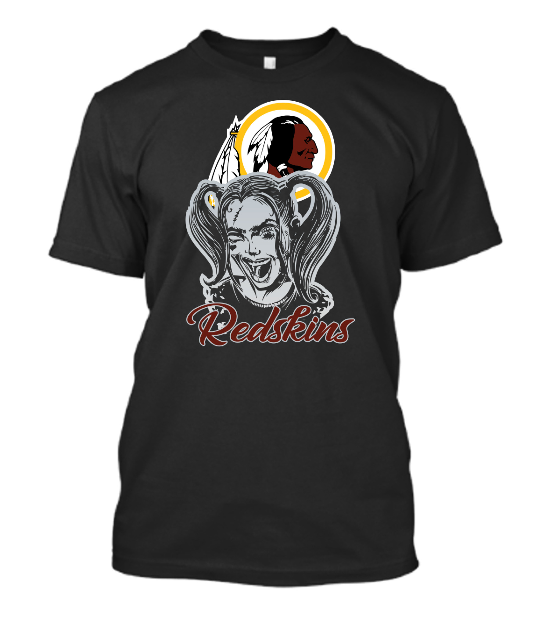 Redskins Fans Harley Quinn T-Shirt