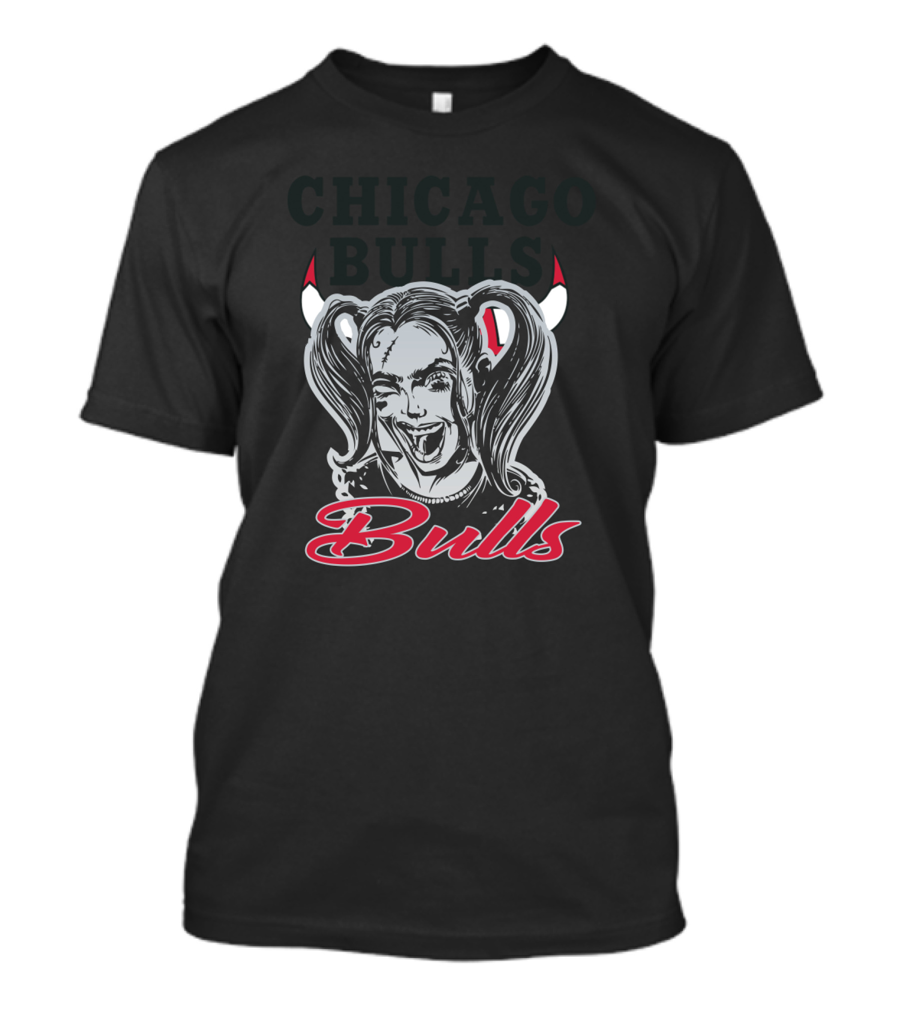 Harley Quinn Chicago Bulls T-Shirt