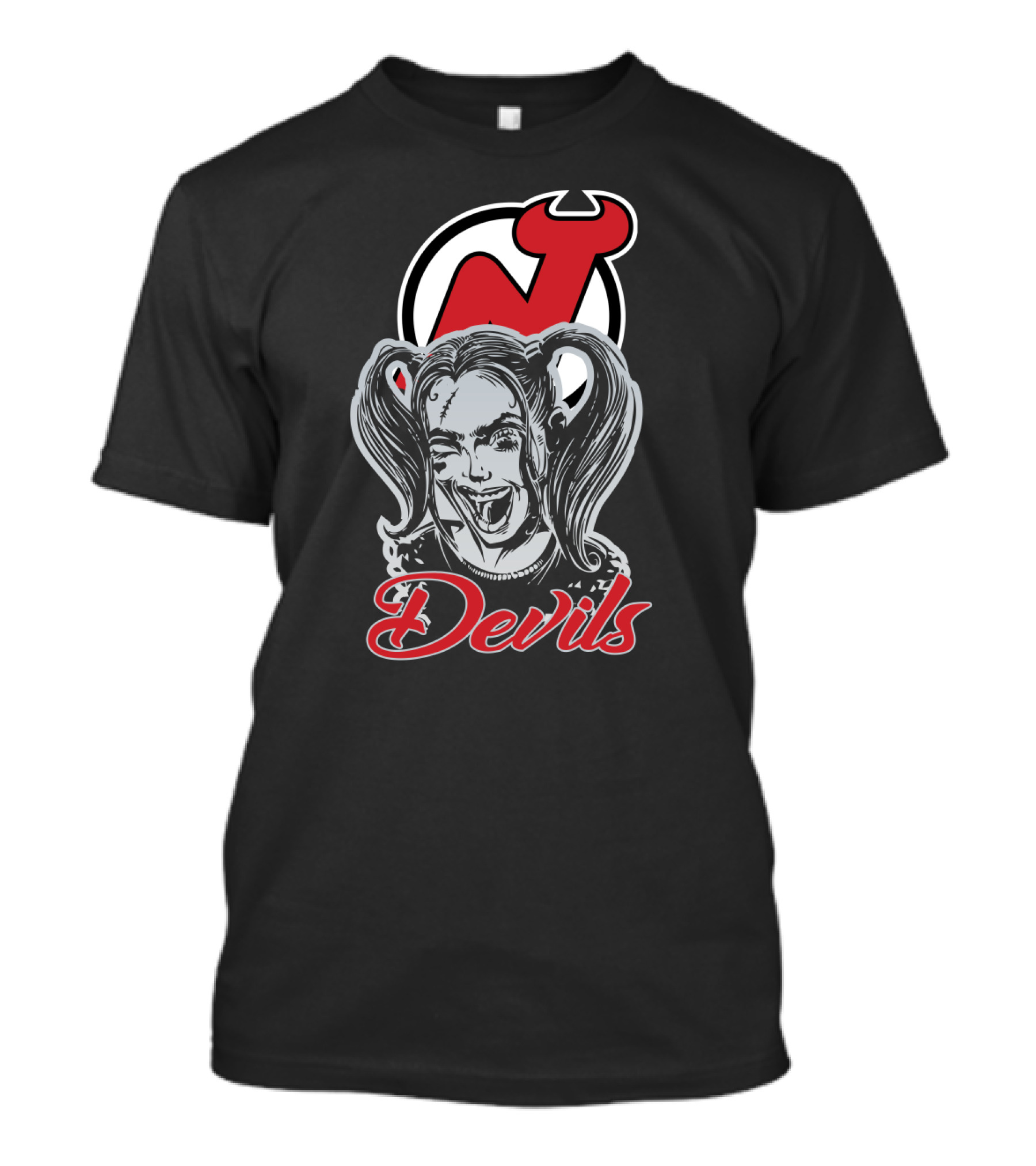 Harley Quinn New Jersey Devils Fans Devils T-Shirt