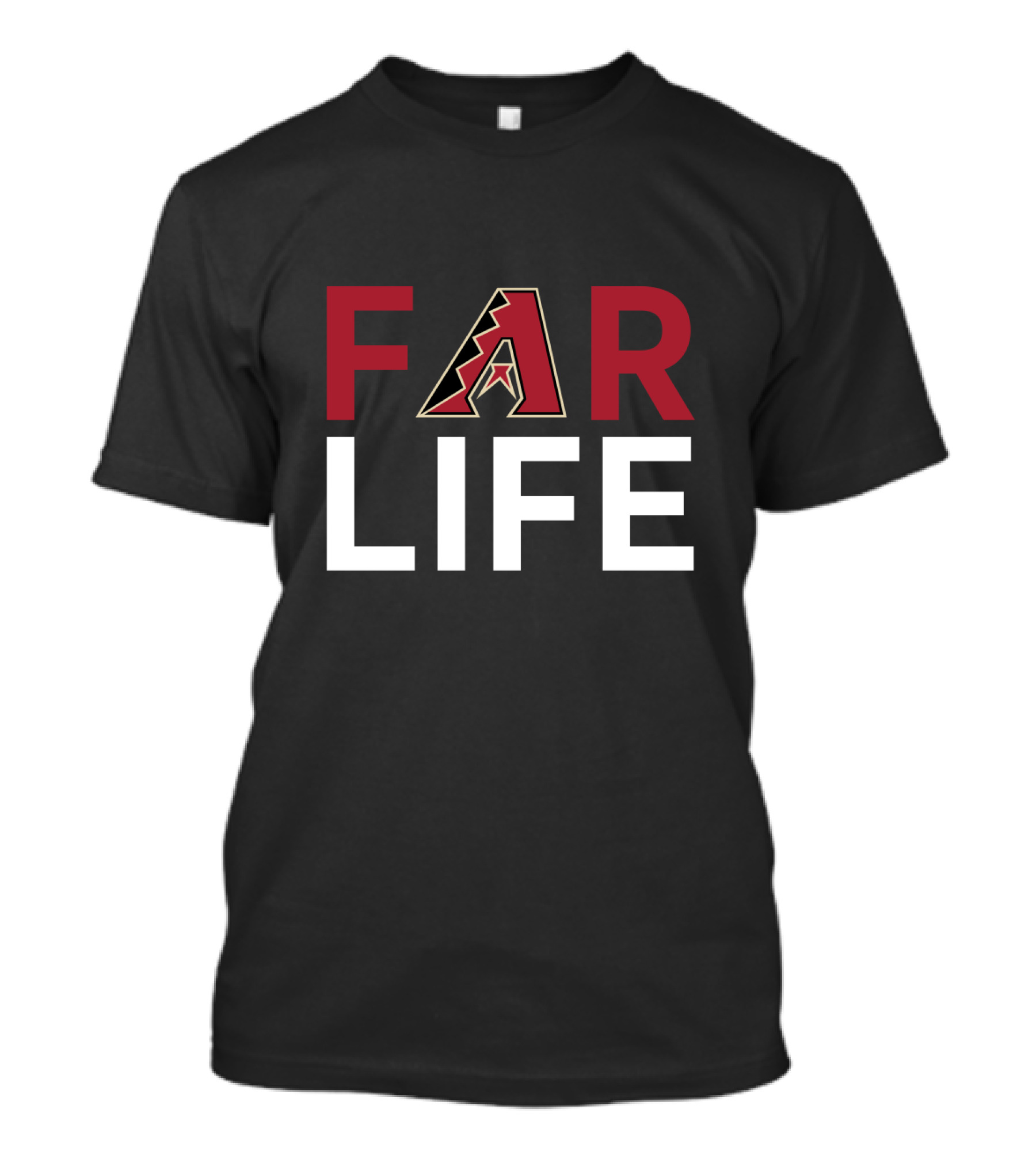 For Life Arizona Diamondbacks Fans T-Shirt