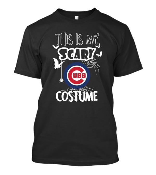 This Is My Scary Chicago Cubs Costume T-Shirt