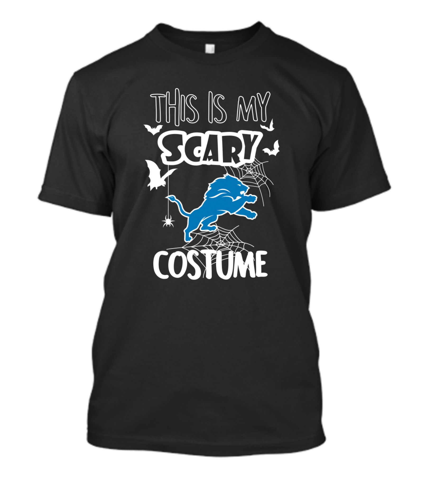 This Is My Scary Detroit Lions Costume T-Shirt