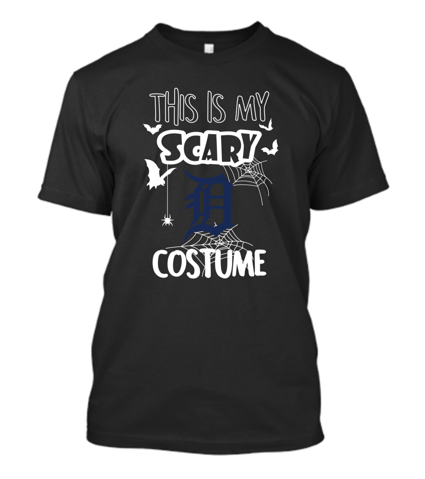 This Is My Scary Costume Detroit Tigers Halloween T-Shirt