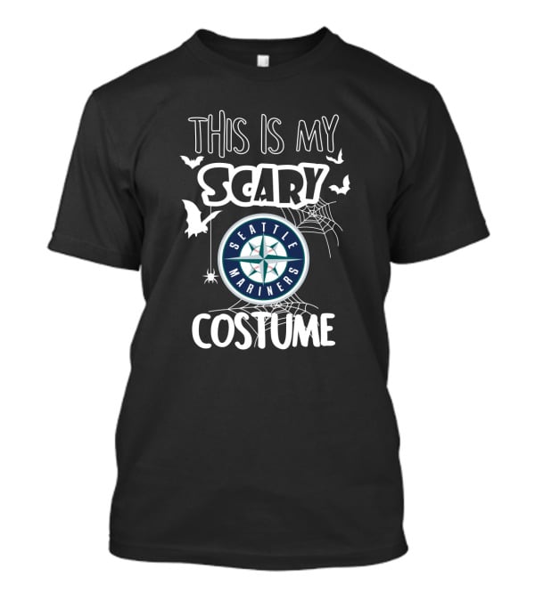 This Is My Scary Costume Seattle Mariners T-Shirt