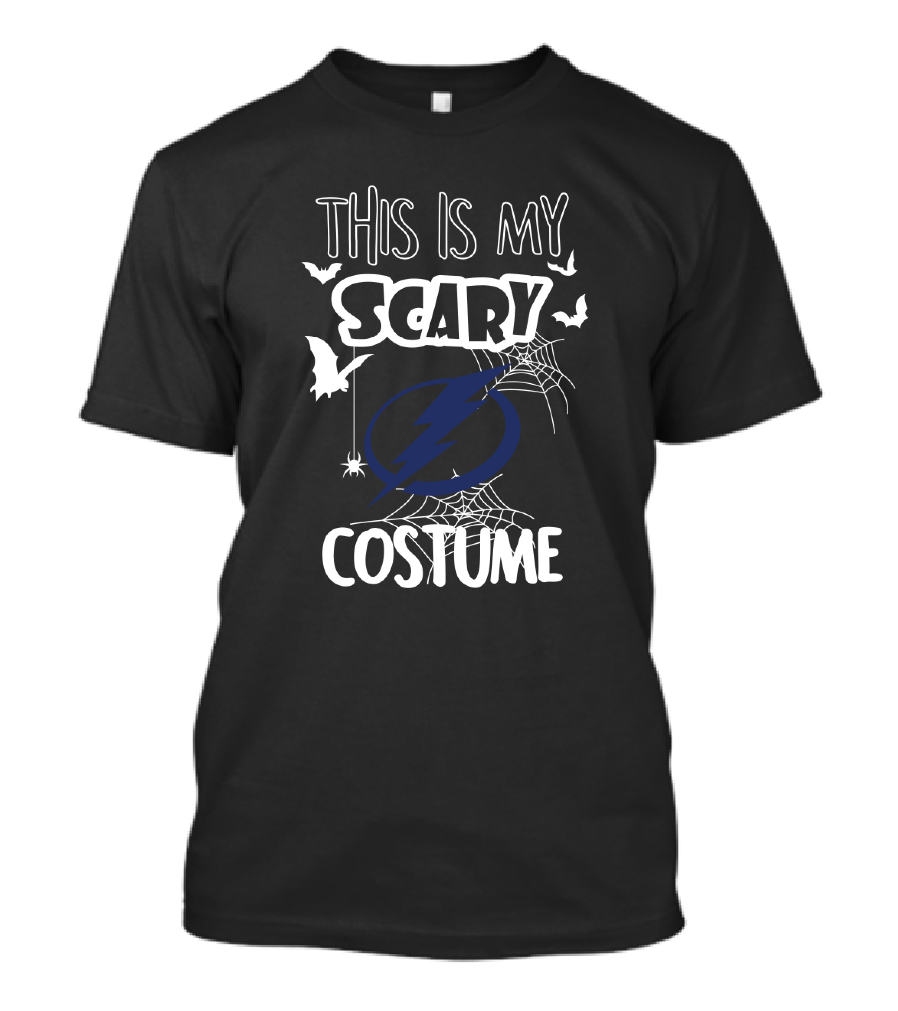 This Is My Scary Costume Tampa Bay Lightning Halloween T-Shirt
