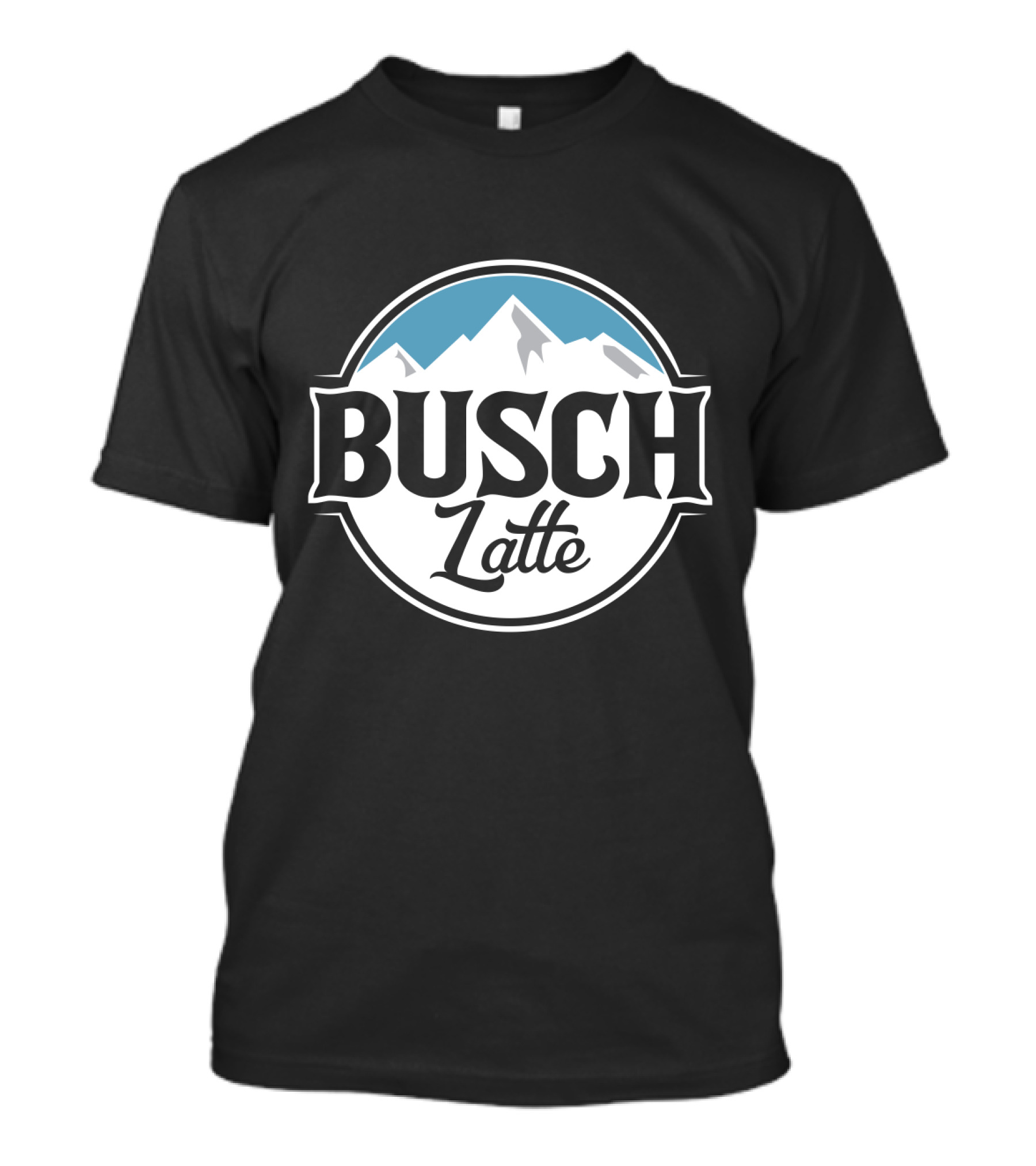 Busch Latte Mountain Parody From Busch Light T-Shirt