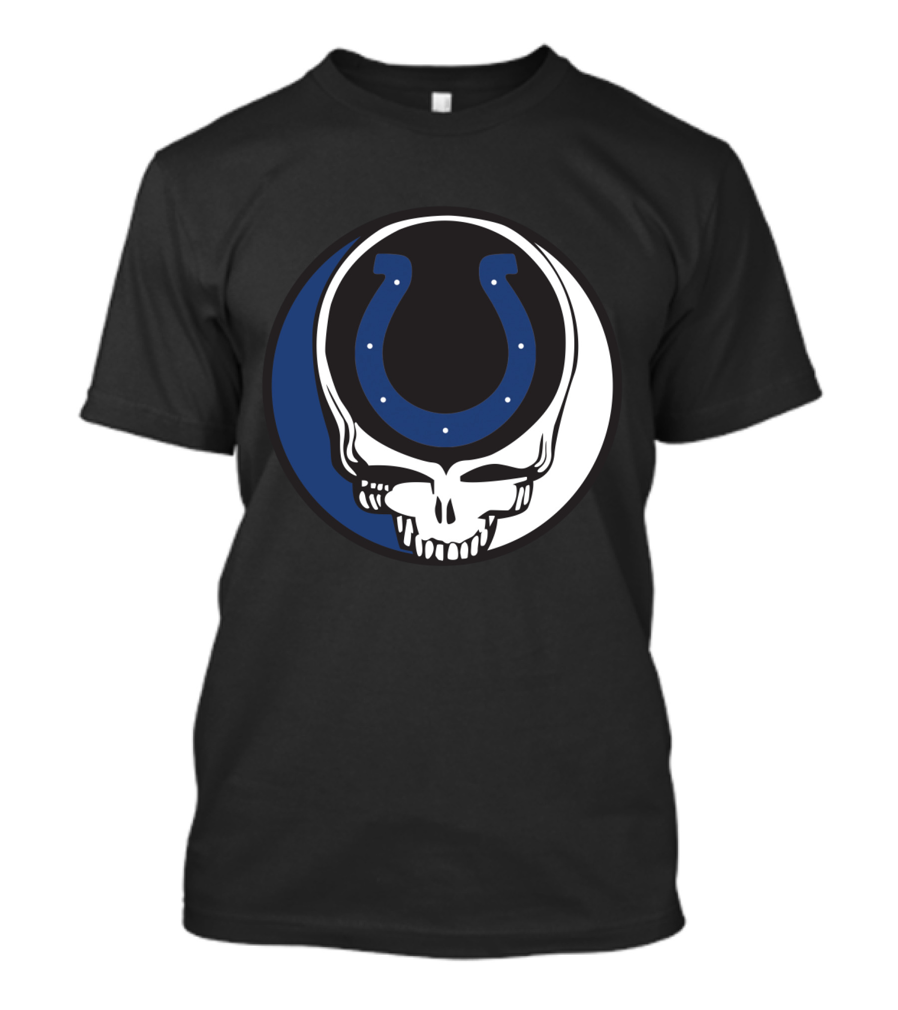 Grateful Dead Indianapolis Colts Skull T-Shirt
