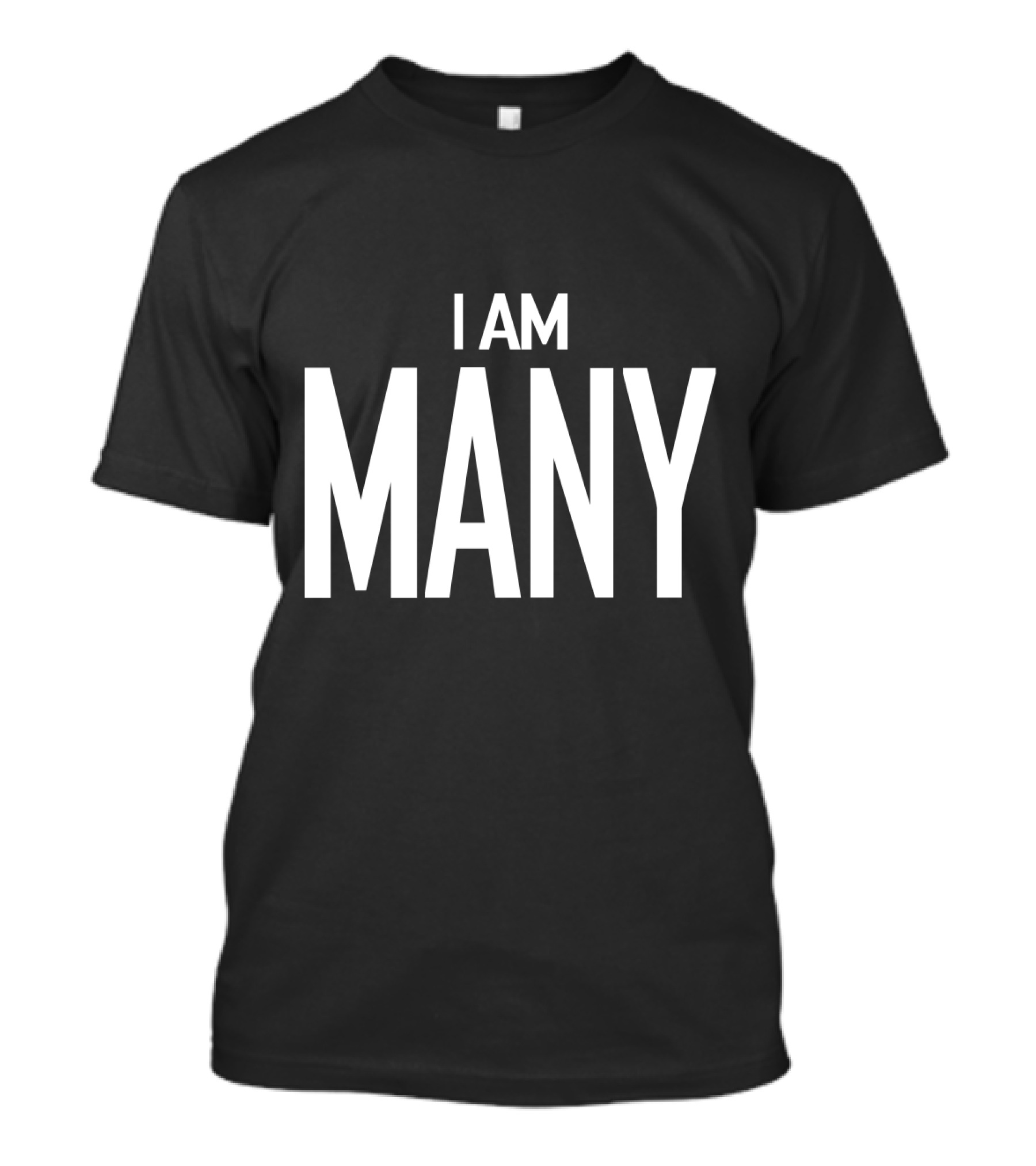 I Am Many For Feminism Movement Awareness T-Shirt
