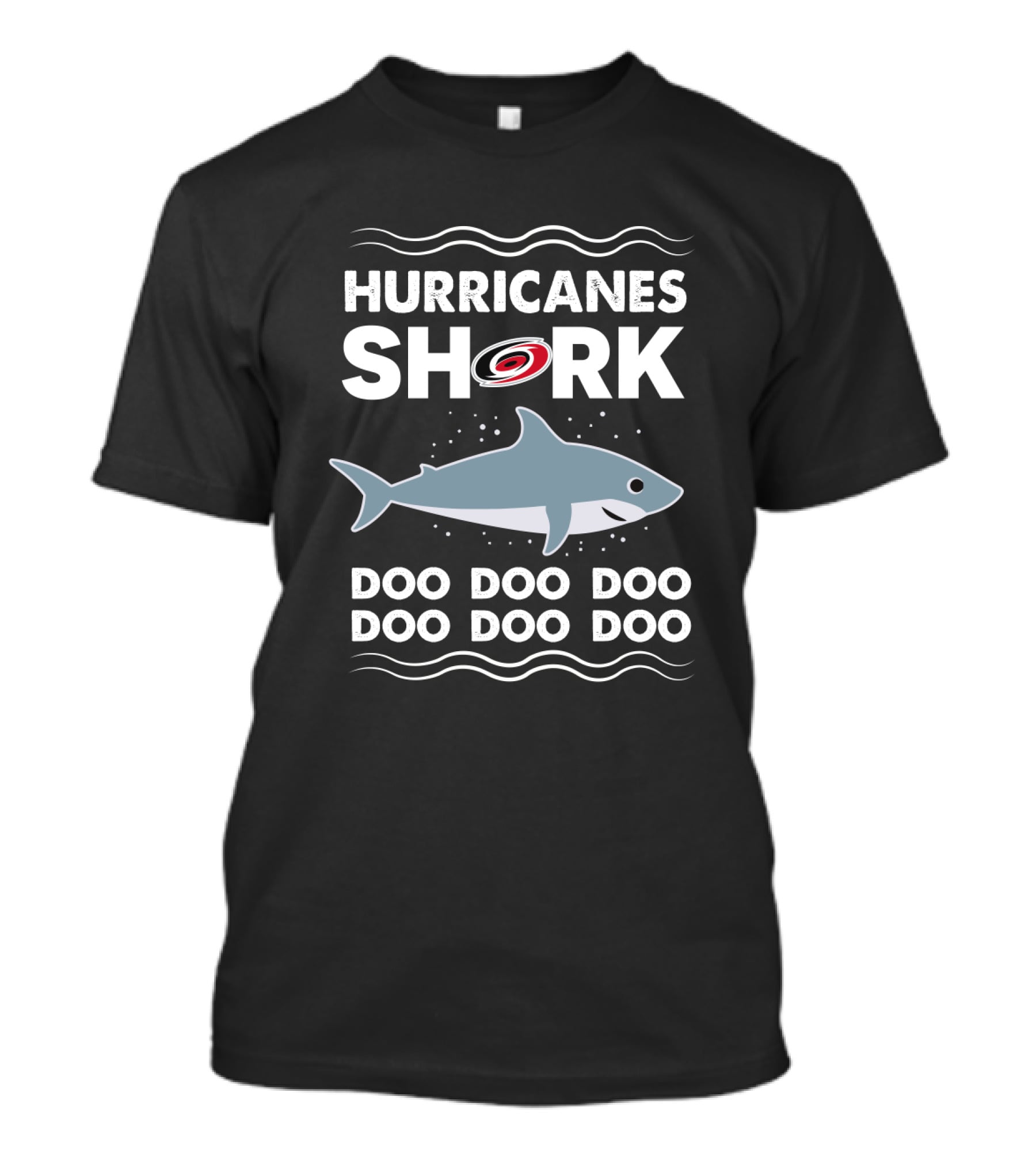 Hurricanes Shark Doo Doo Doo Doo Carolina T-Shirt