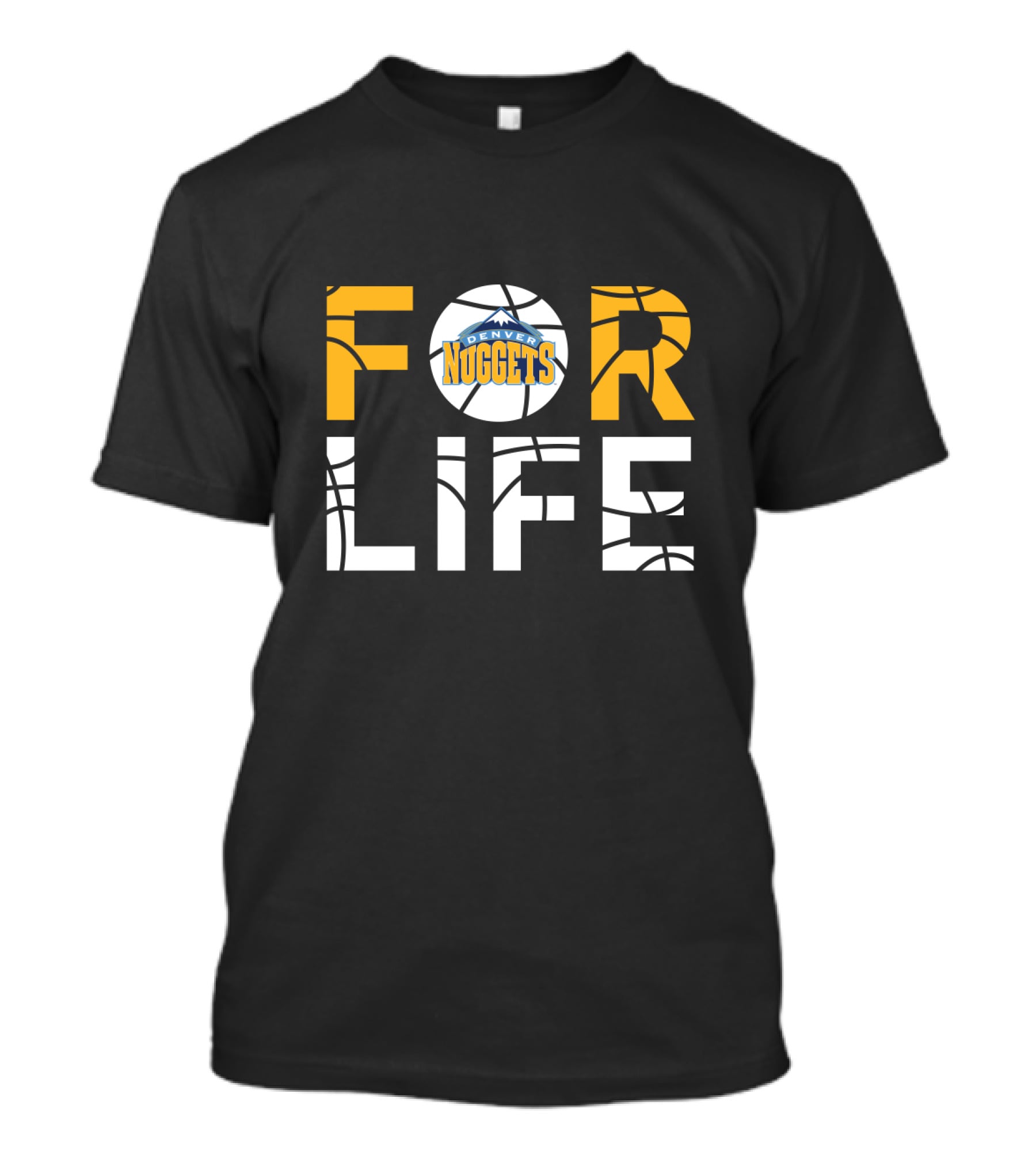 Denver Nuggets Basketball Fan Loyalty Forever T-Shirt