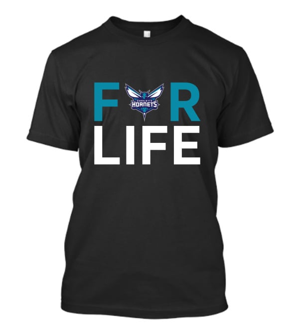 Charlotte Hornets Logo For Life Enthusiasts T-Shirt
