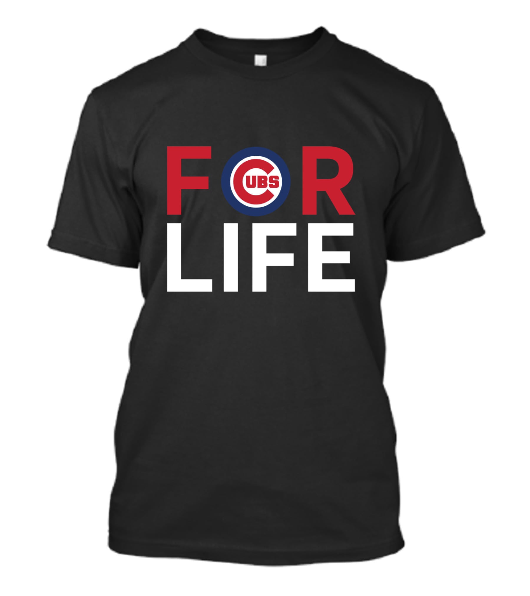 For Life Dedicated Chicago Cubs Fans Cubs T-Shirt