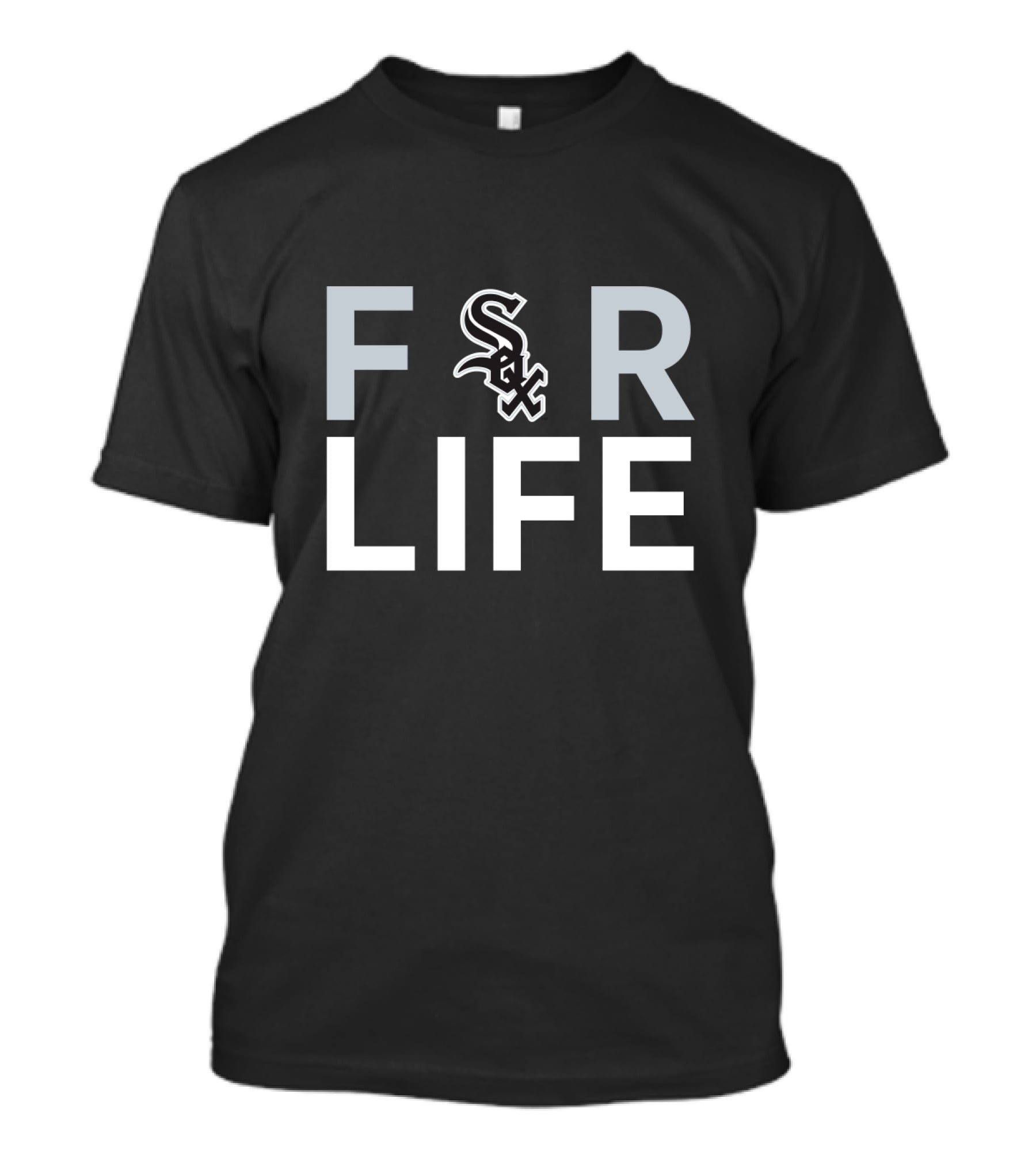 Chicago White Sox Fans Loyalty For Life Emblem T-Shirt