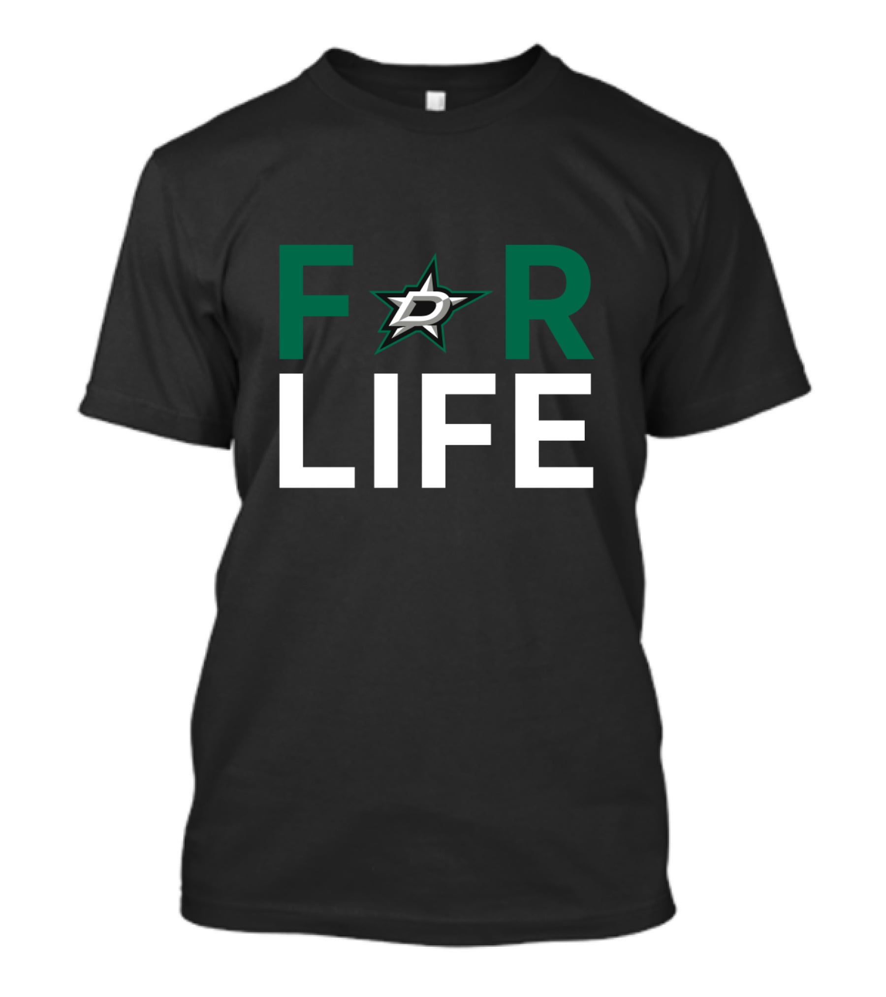 For Life Dedicated To Dallas Stars Fans T-Shirt