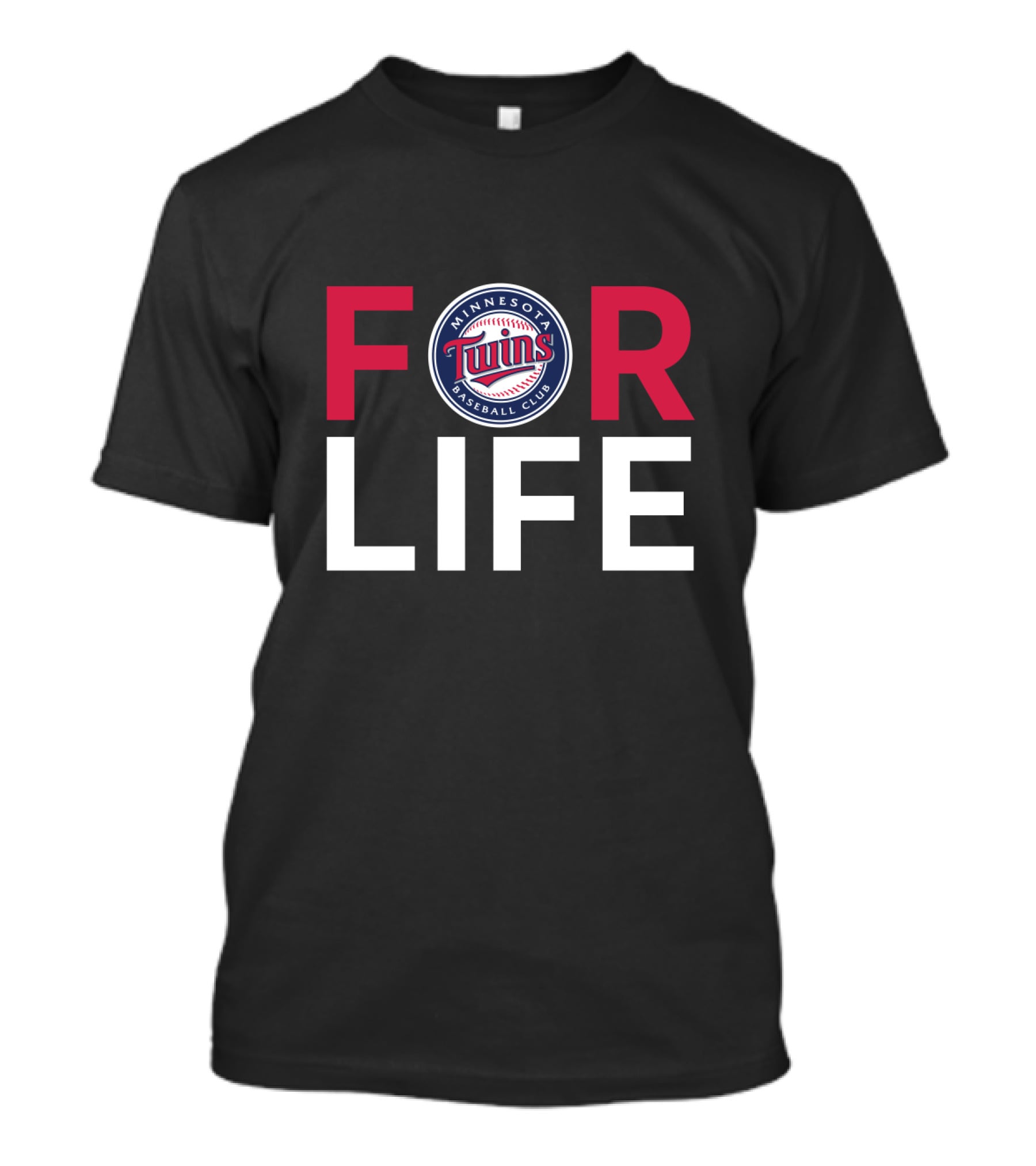 Forever Dedicated Minnesota Twins Baseball Club Fans T-Shirt
