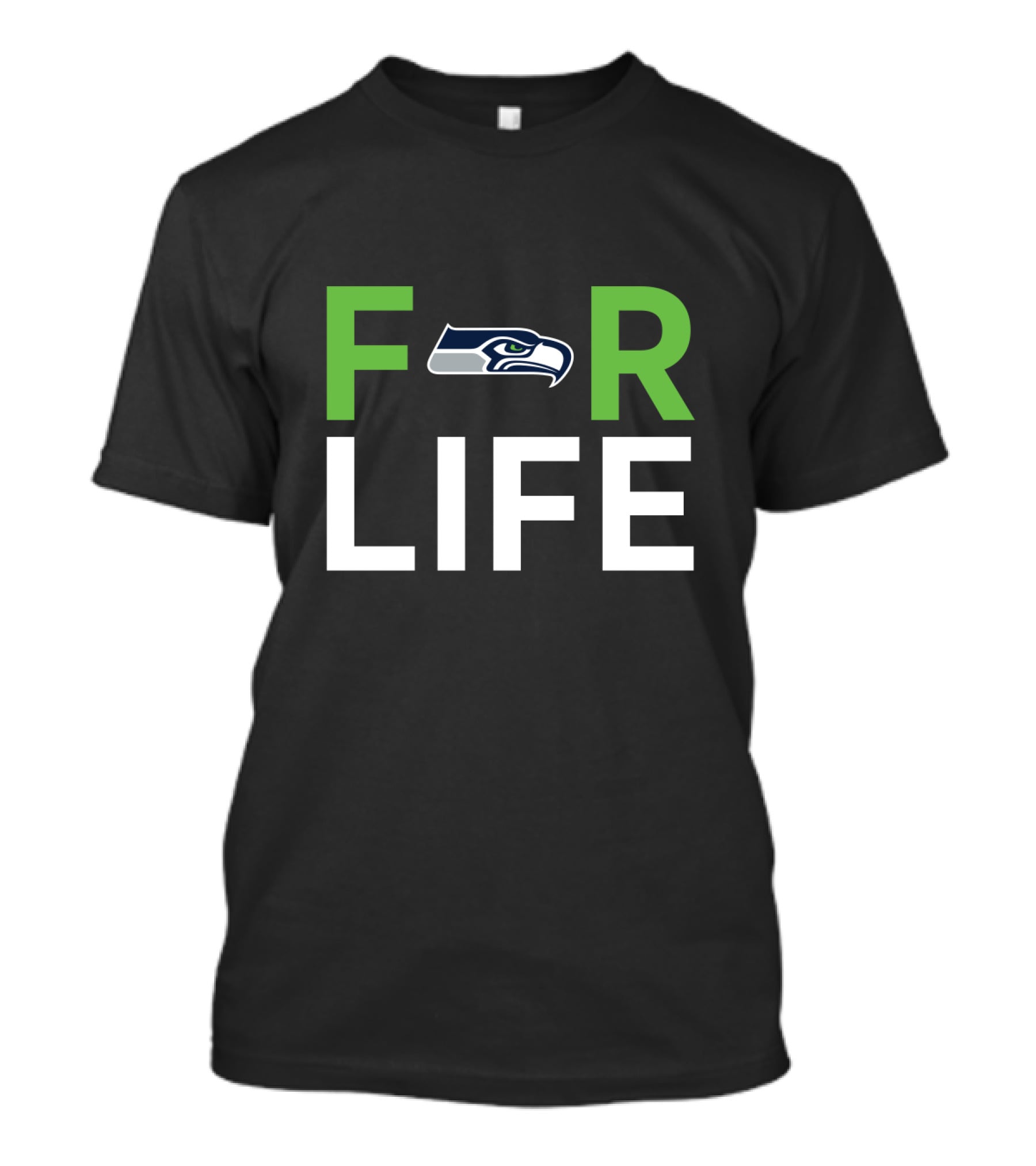 For Life Seahawks Fan Loyalty Nfl Team Spirit T-Shirt