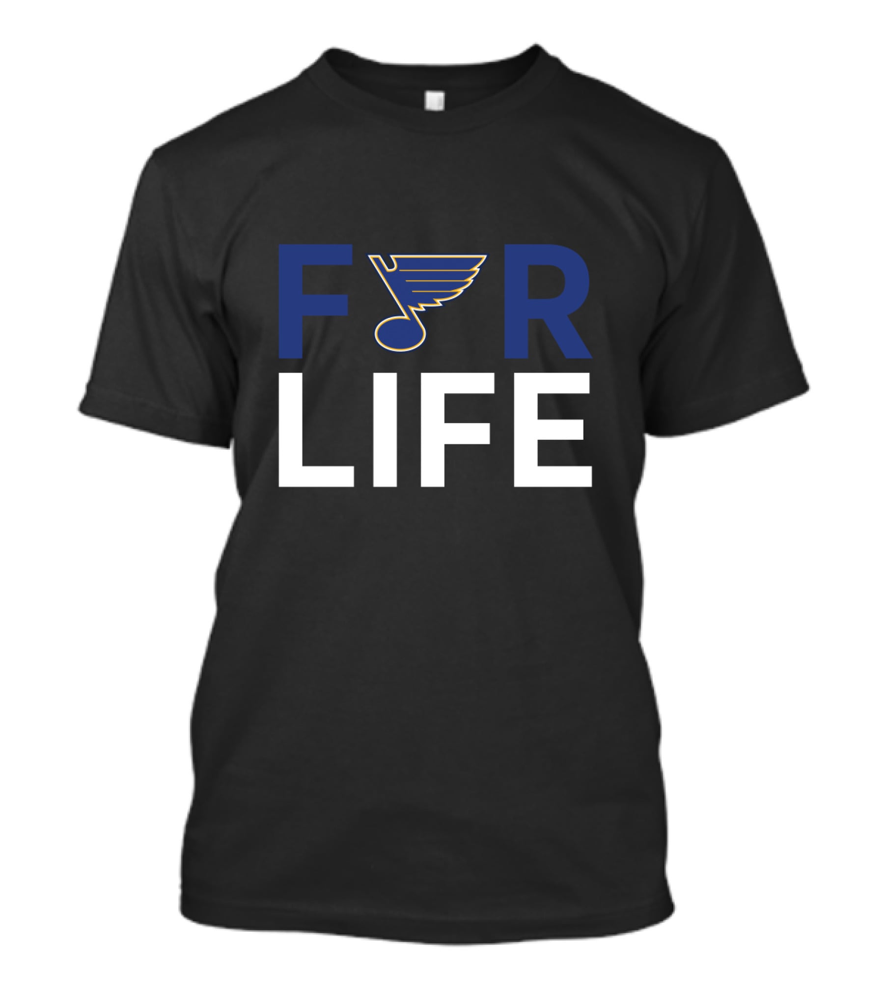 St. Louis Blues Iconic Hockey Symbol For Life Loyal Fans T-Shirt