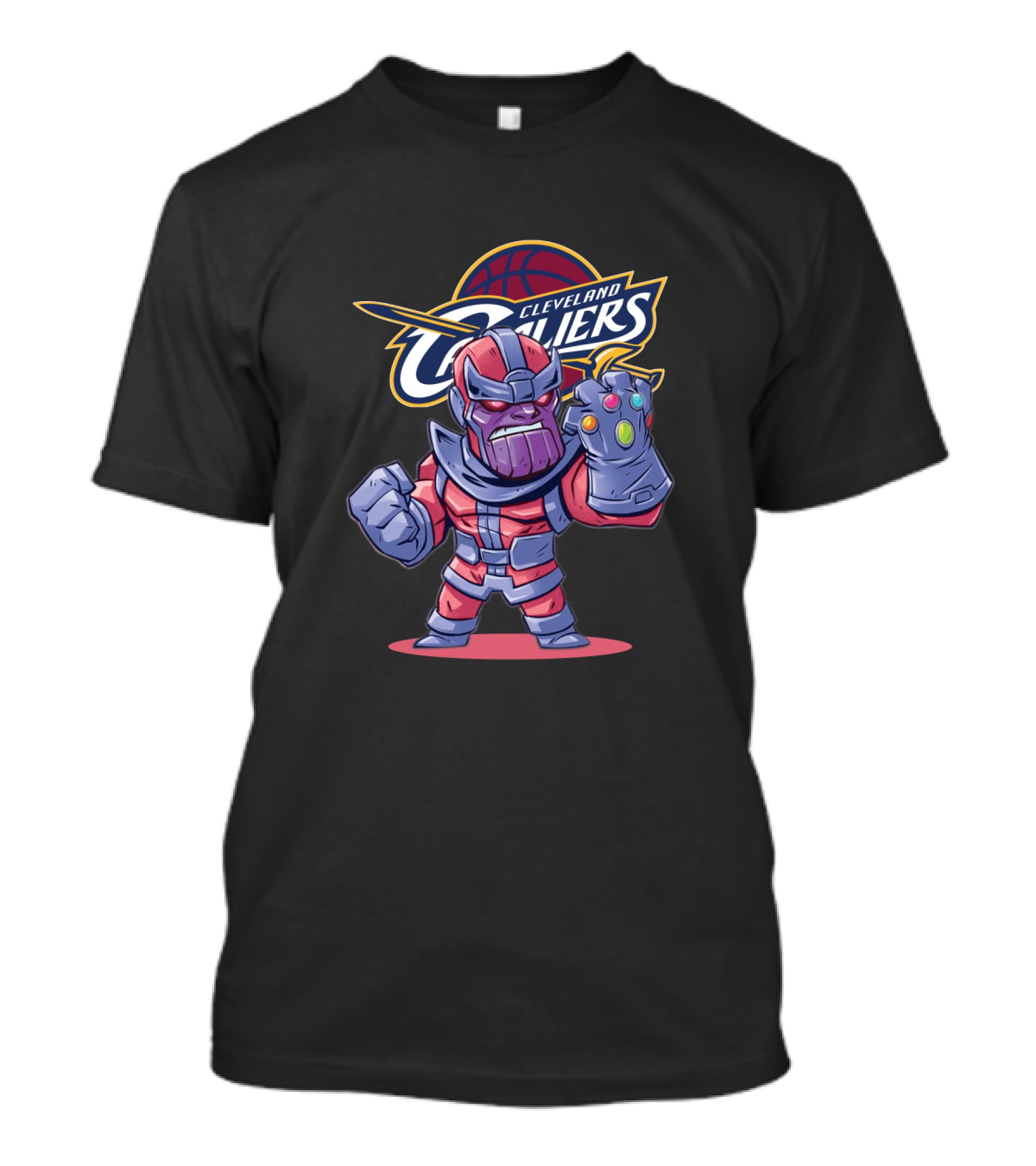 Cleveland Cavaliers Fans Thanos Infinity Gauntlet Basketball Crossover T-Shirt