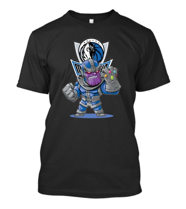 Dallas Mavericks Thanos Fans Crossover T-Shirt