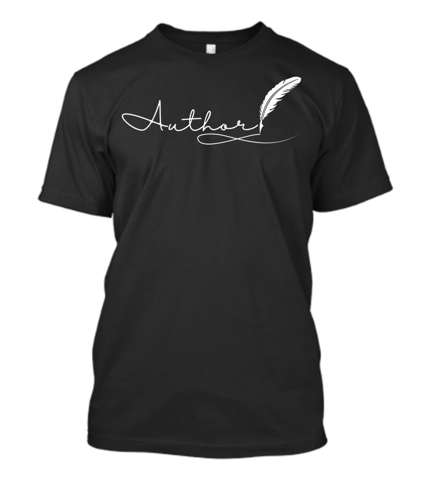 Author Journalist Book Writer Novelist And Storytellers Quill T-Shirt