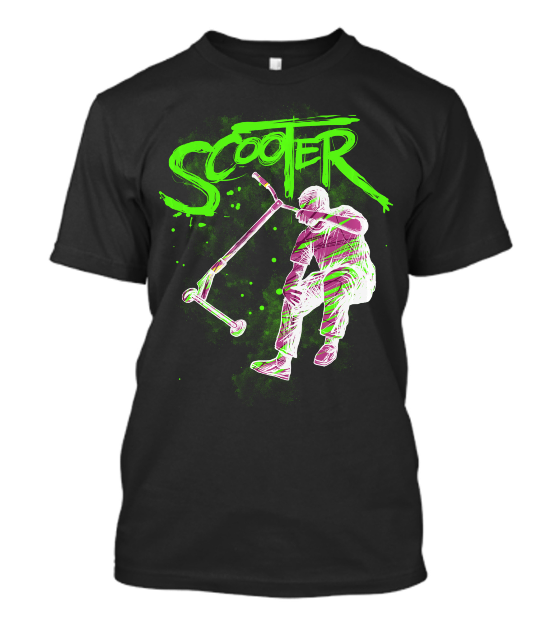 Scooter Neon Jump Action T-Shirt