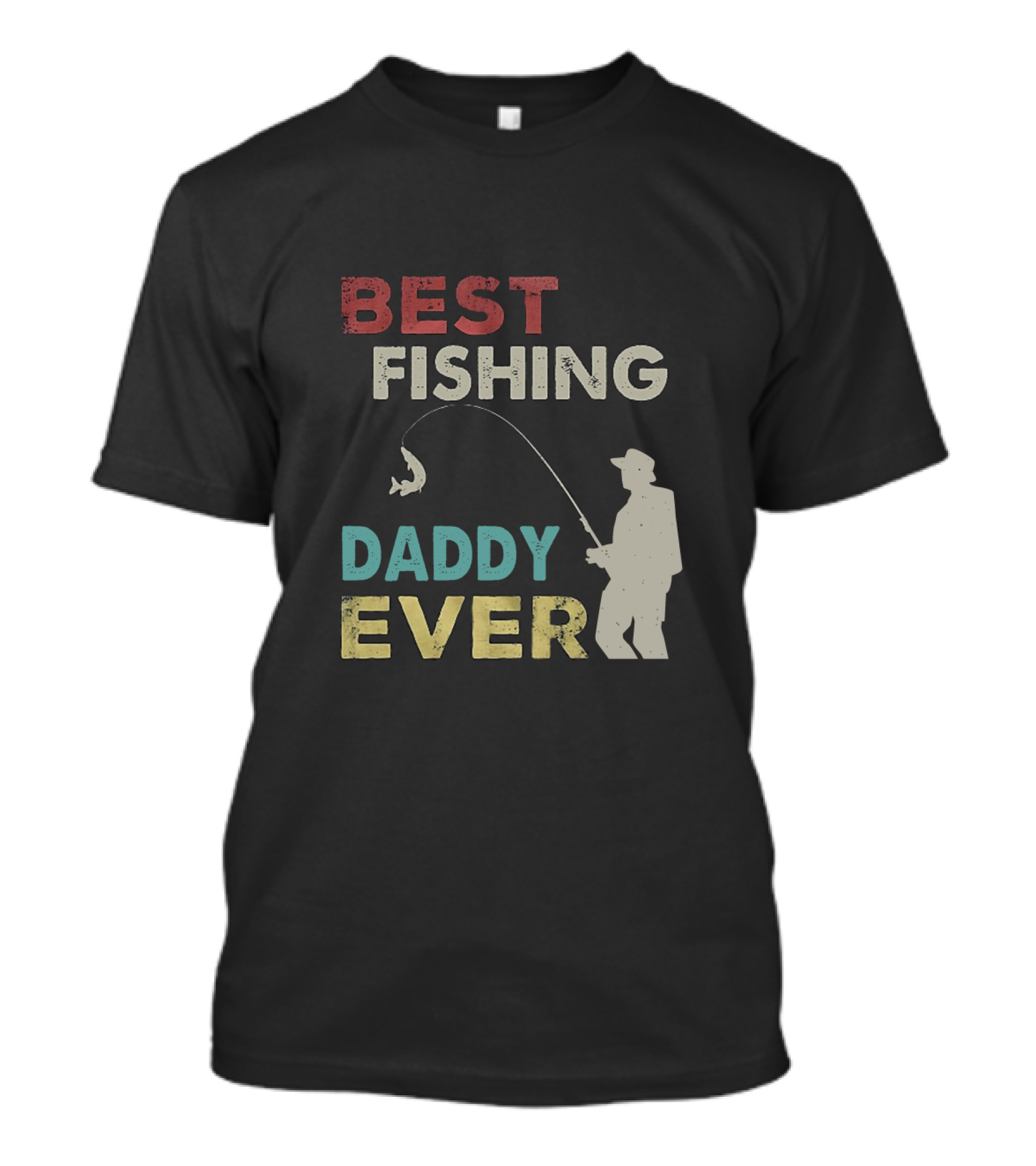 Best Fishing Daddy Ever Angler T-Shirt