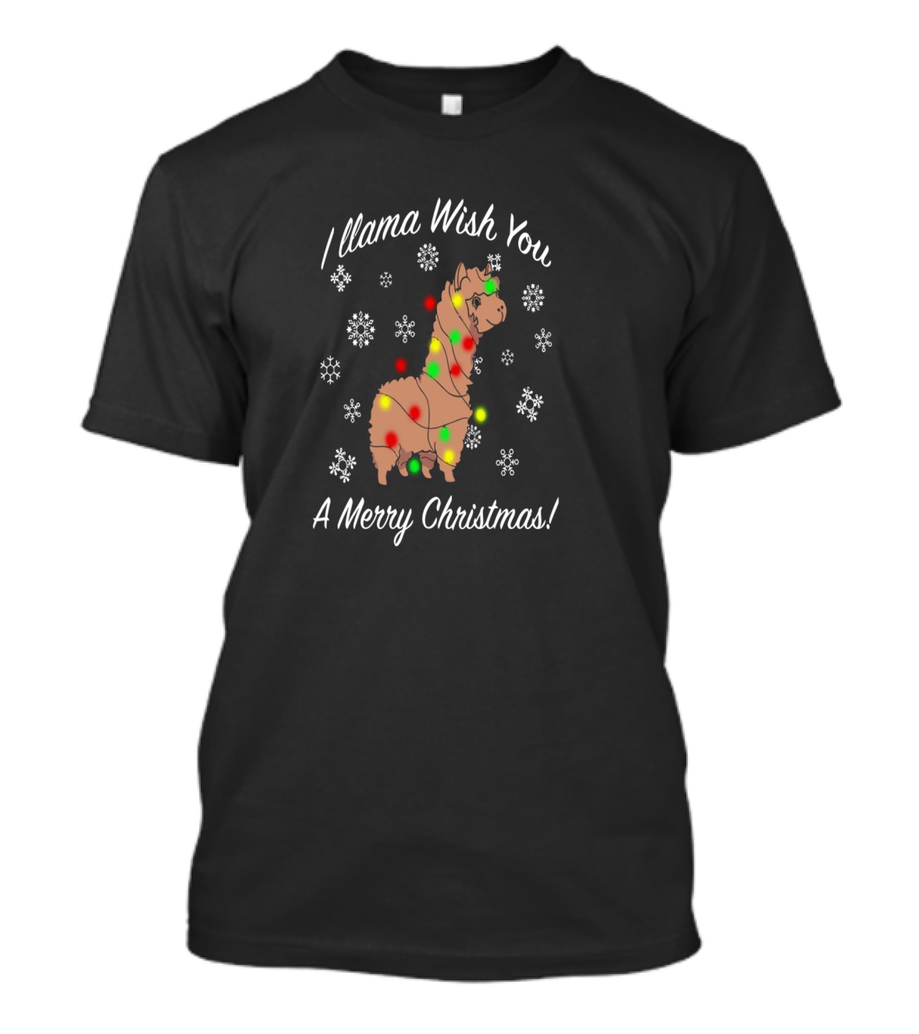 I Llama Wish You A Merry Christmas T-Shirt