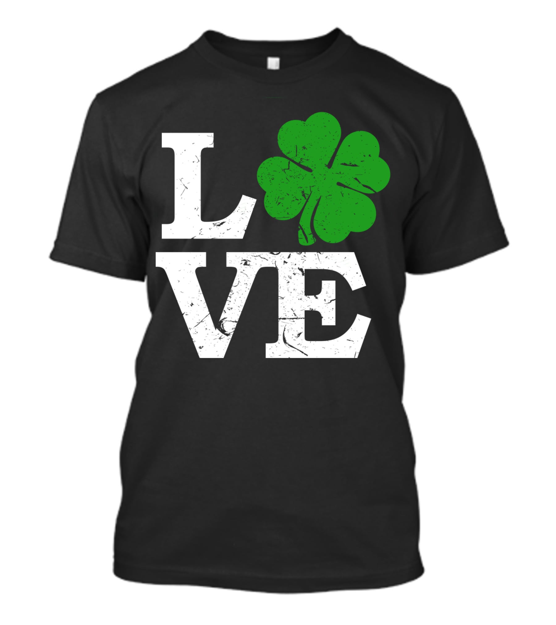 St. Patrick's Day Love With Shamrock T-Shirt