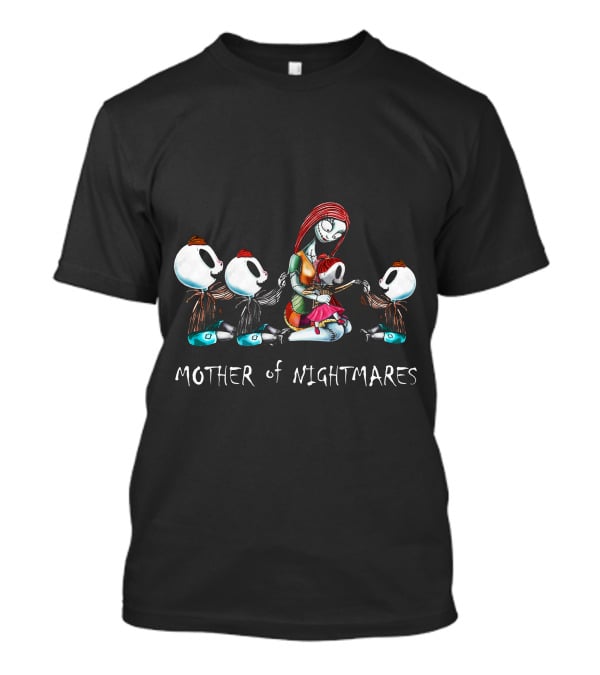 3 Boys 1 Girl Mother Of Nightmares Halloween T-Shirt